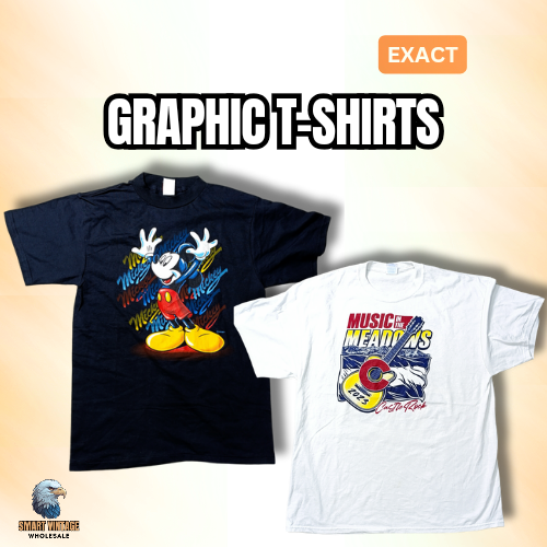 T-shirts graphiques mixtes