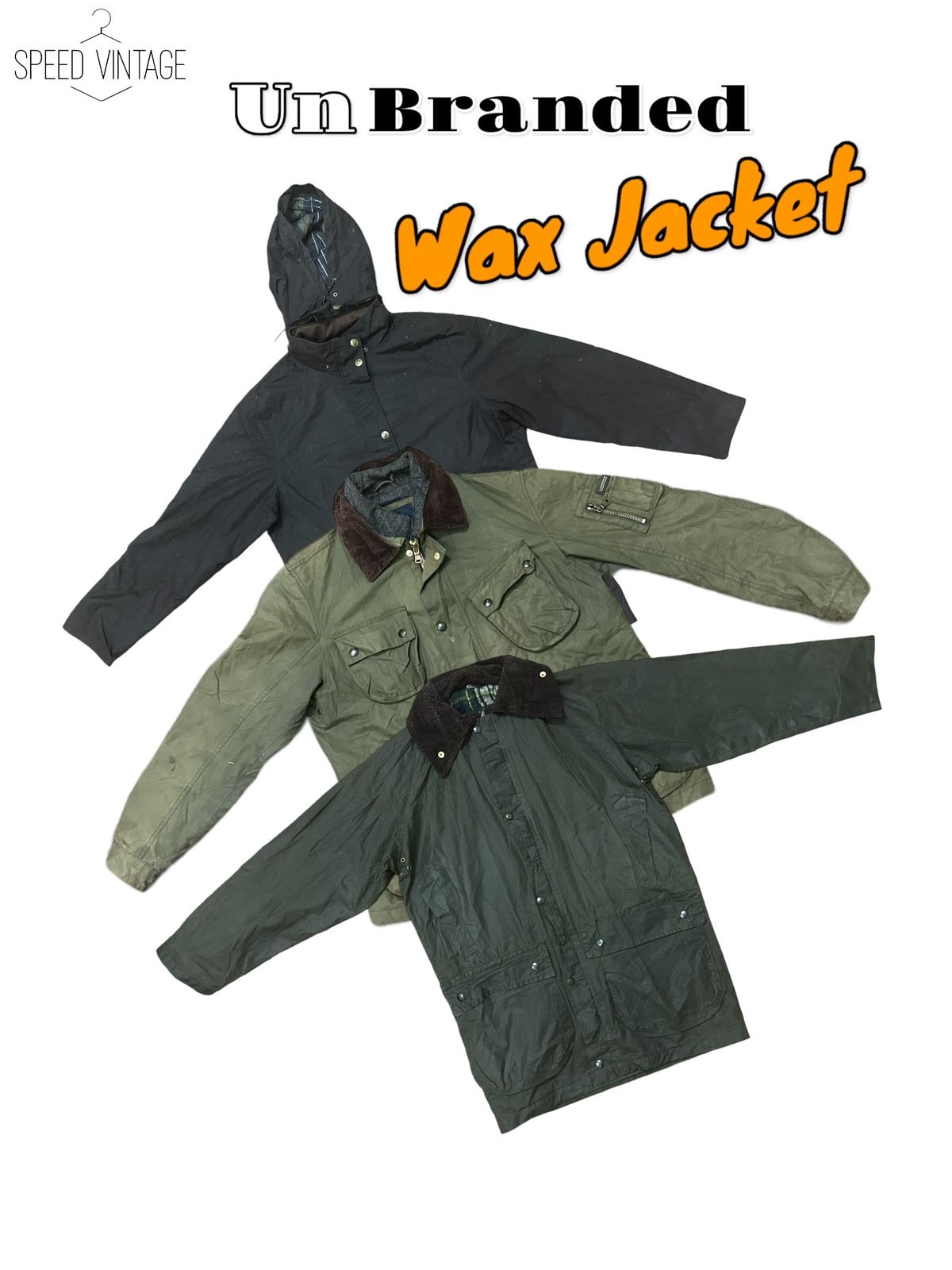 Unbranded wax jacket 50 pieces