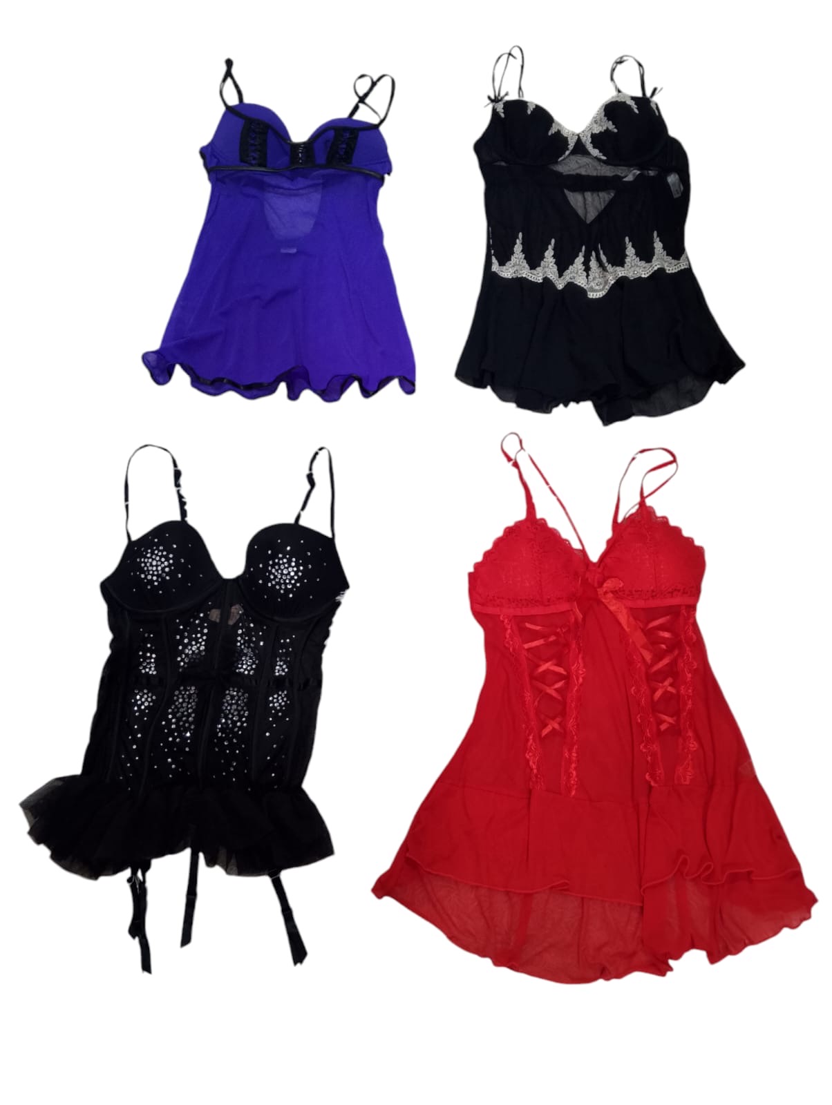 Romantic Babydoll Bra tops - 9 pcs - 23/8/24