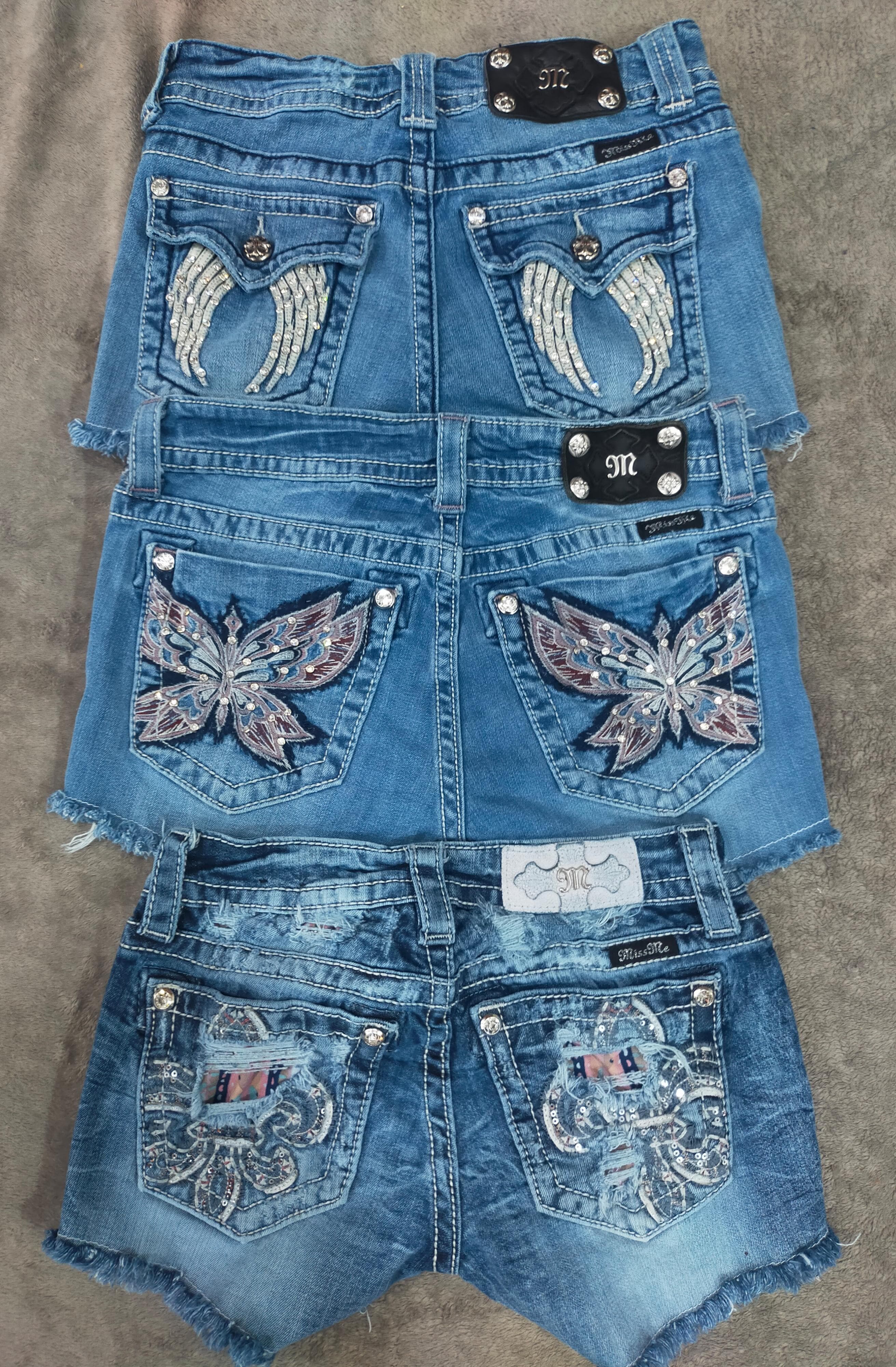 CR2149 Rework Miss Me Shorts - 30 Pcs