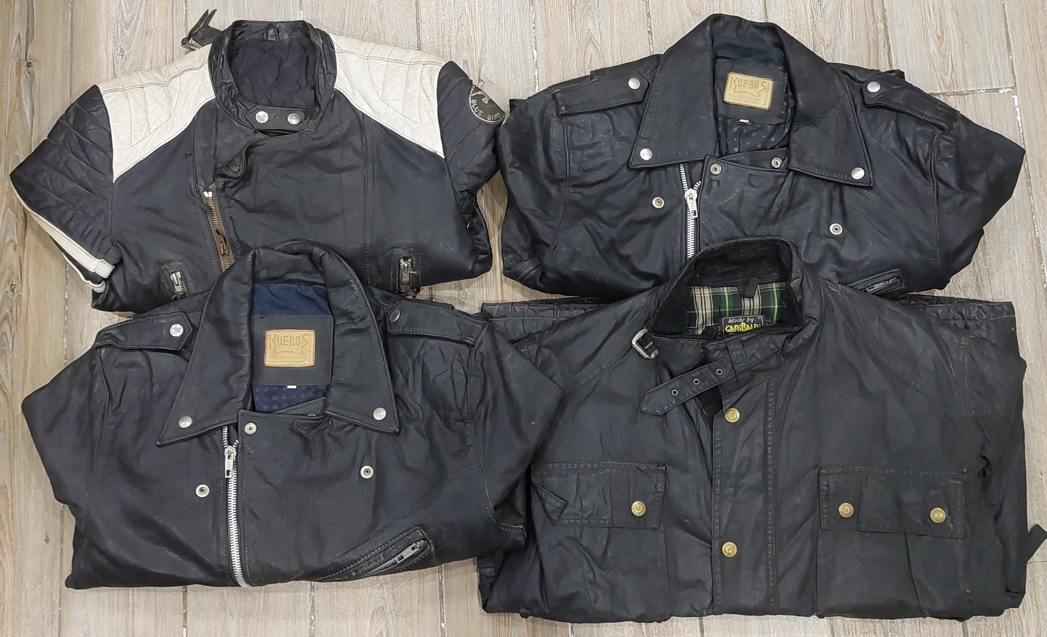 Vintage Leather Jackets - 5 Pieces