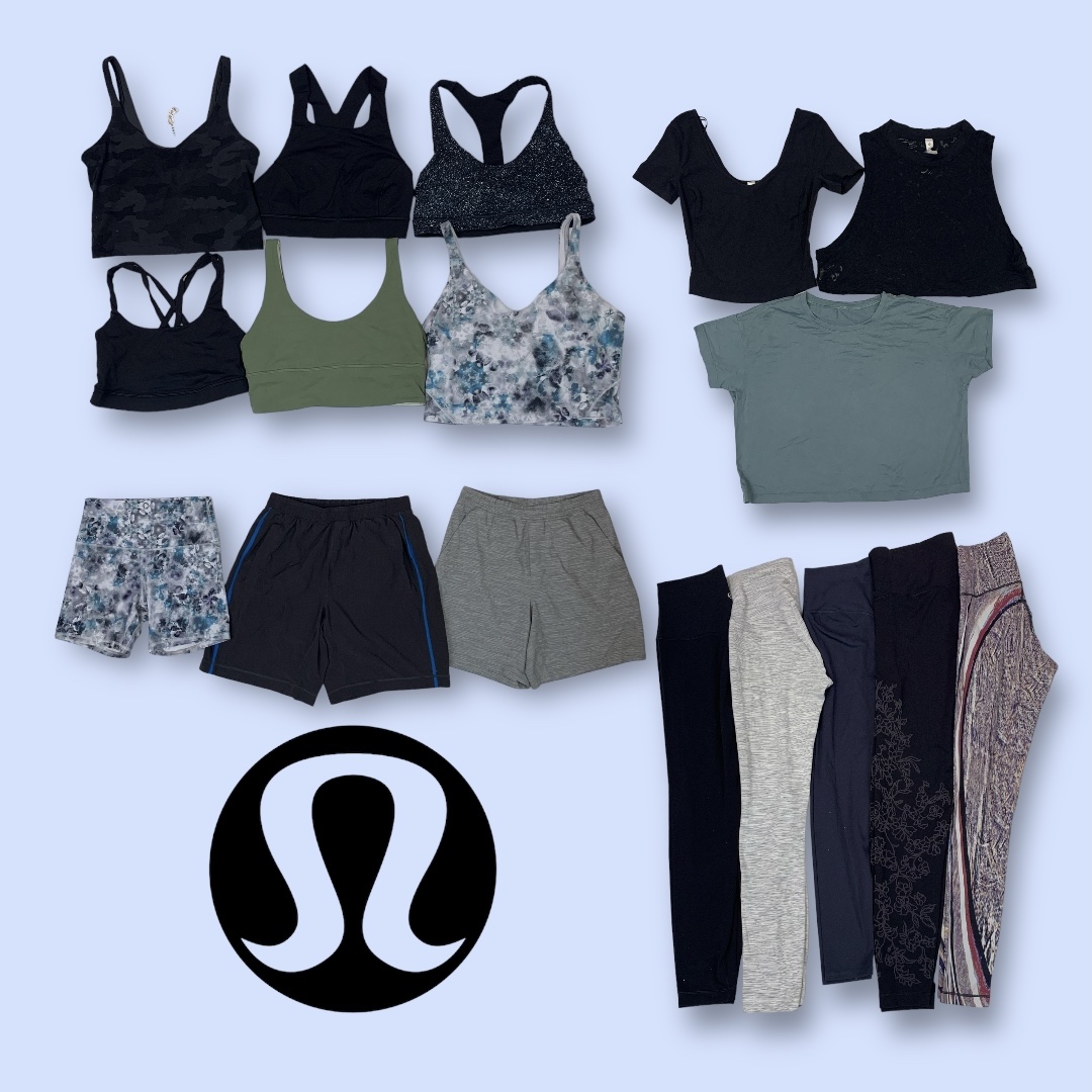 100 Pieces Of Lululemon Mixed