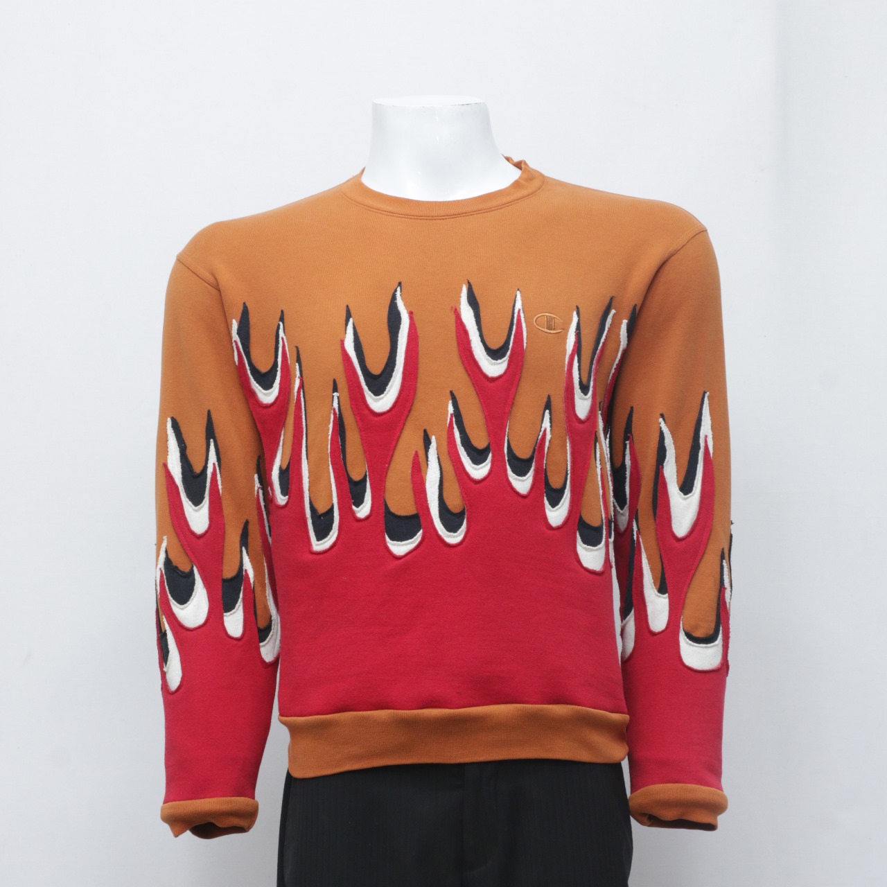 CR2217 Überarbeitete Flame Sweatshirts