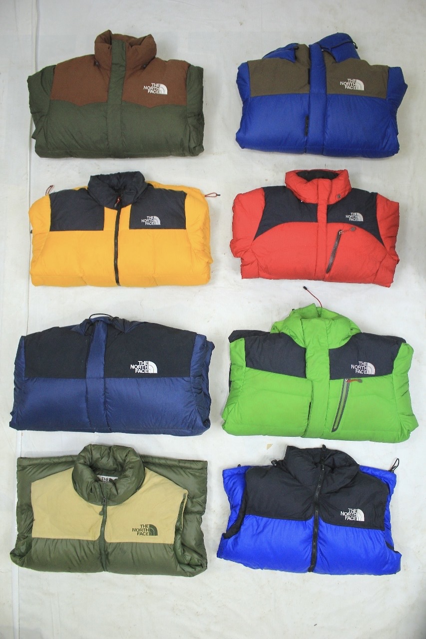 Les doudounes The Northface 700 et 800 - 10 pièces