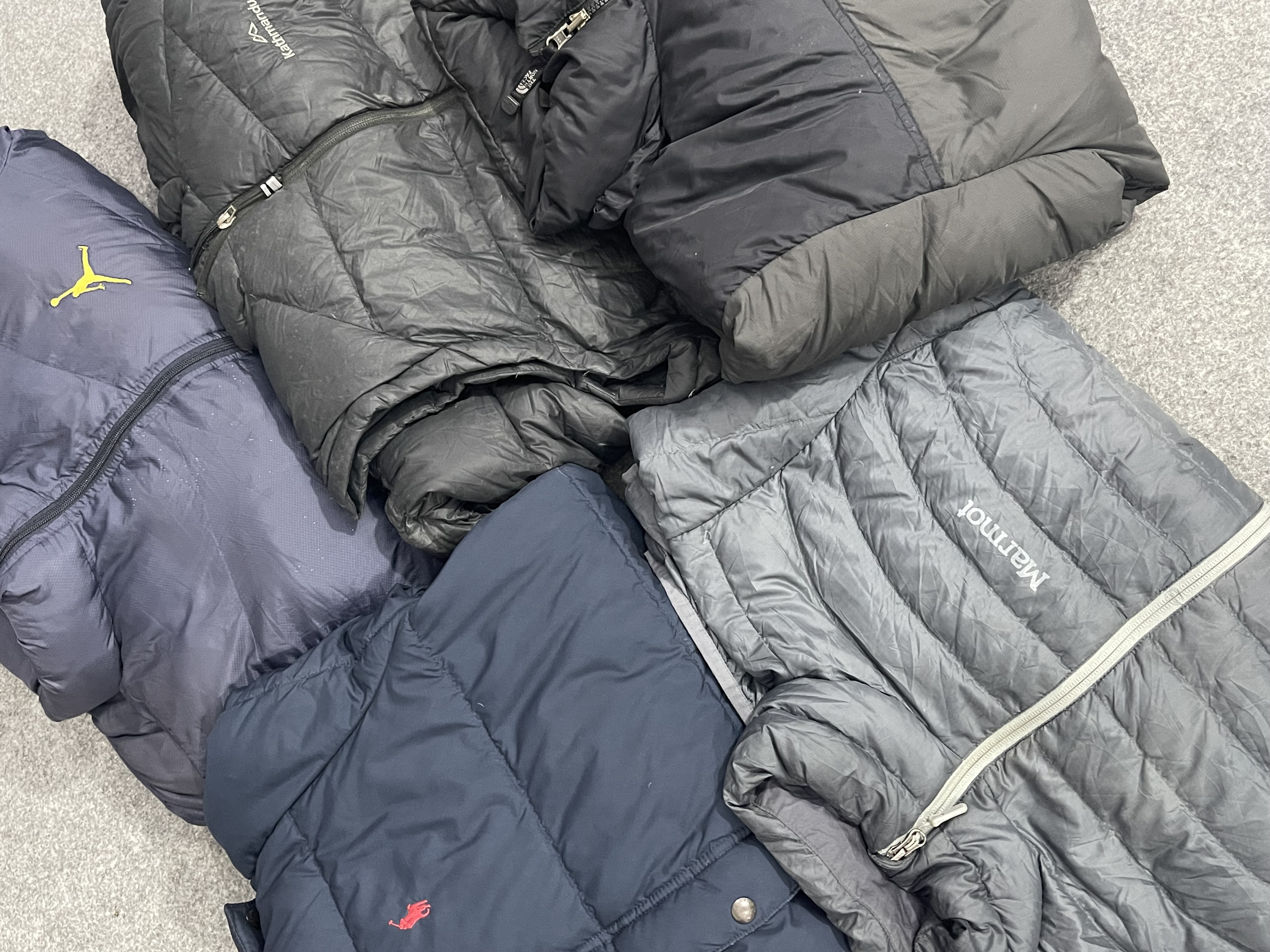 mix branded puffer