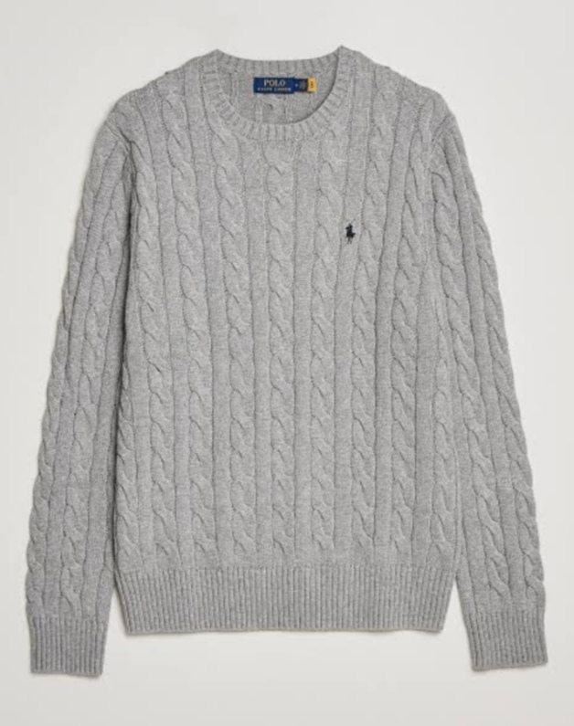 Pull en maille torsadée Ralph Lauren