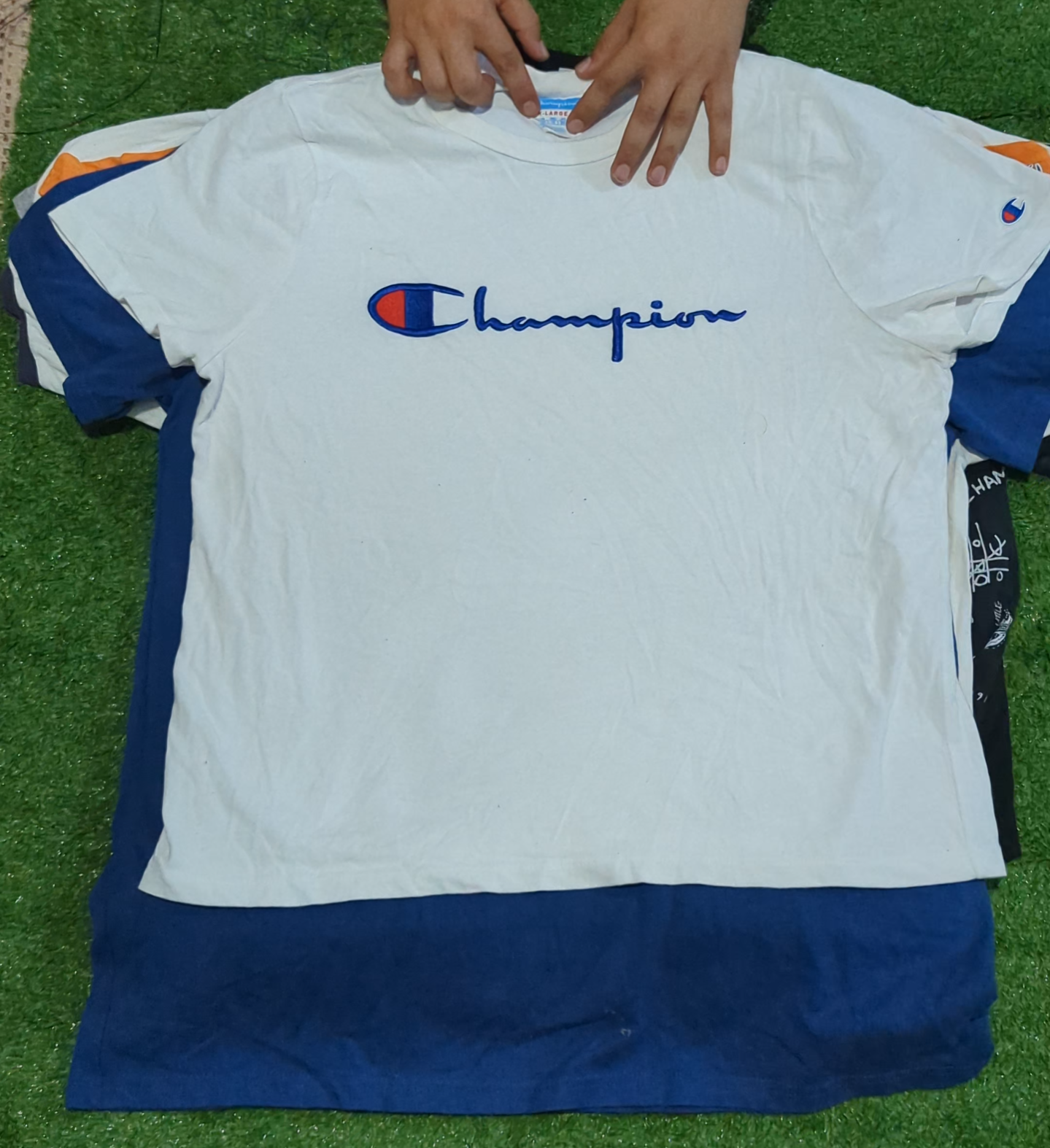 T-shirt avec étiquette vintage Champion