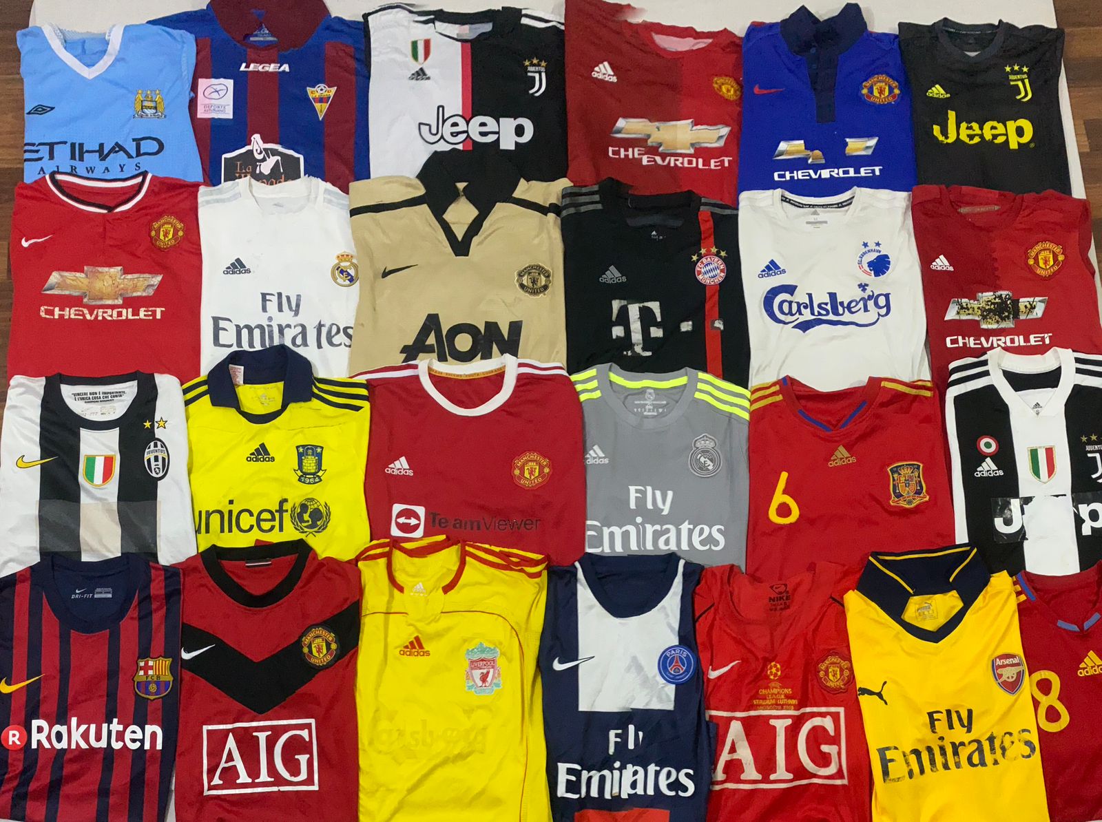 Authentic Football Club T-Shirts