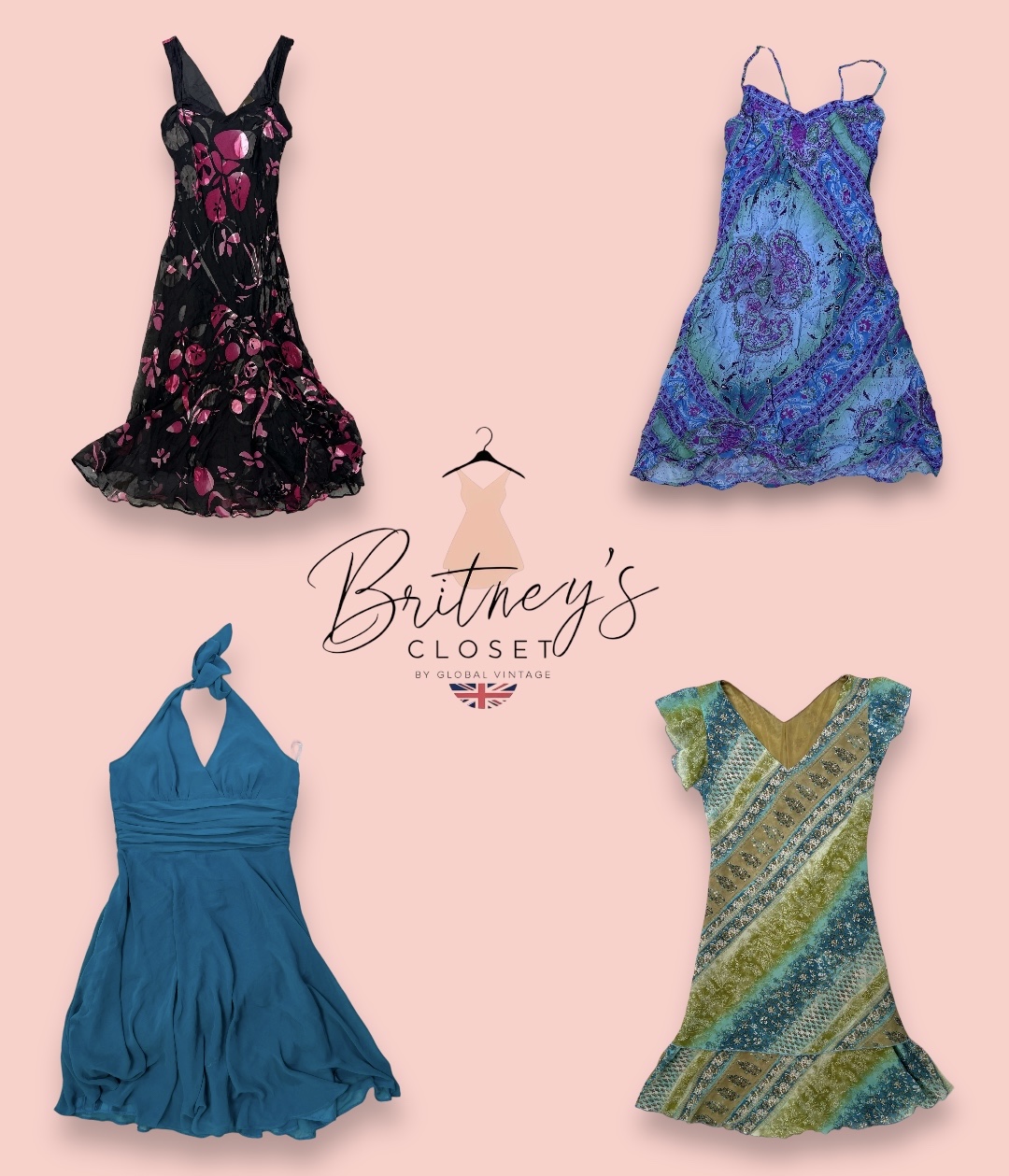 Y2K Mix Dresses - 10 Pieces