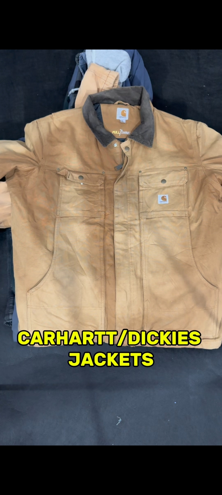 Jaquetas Carhartt e Dickies