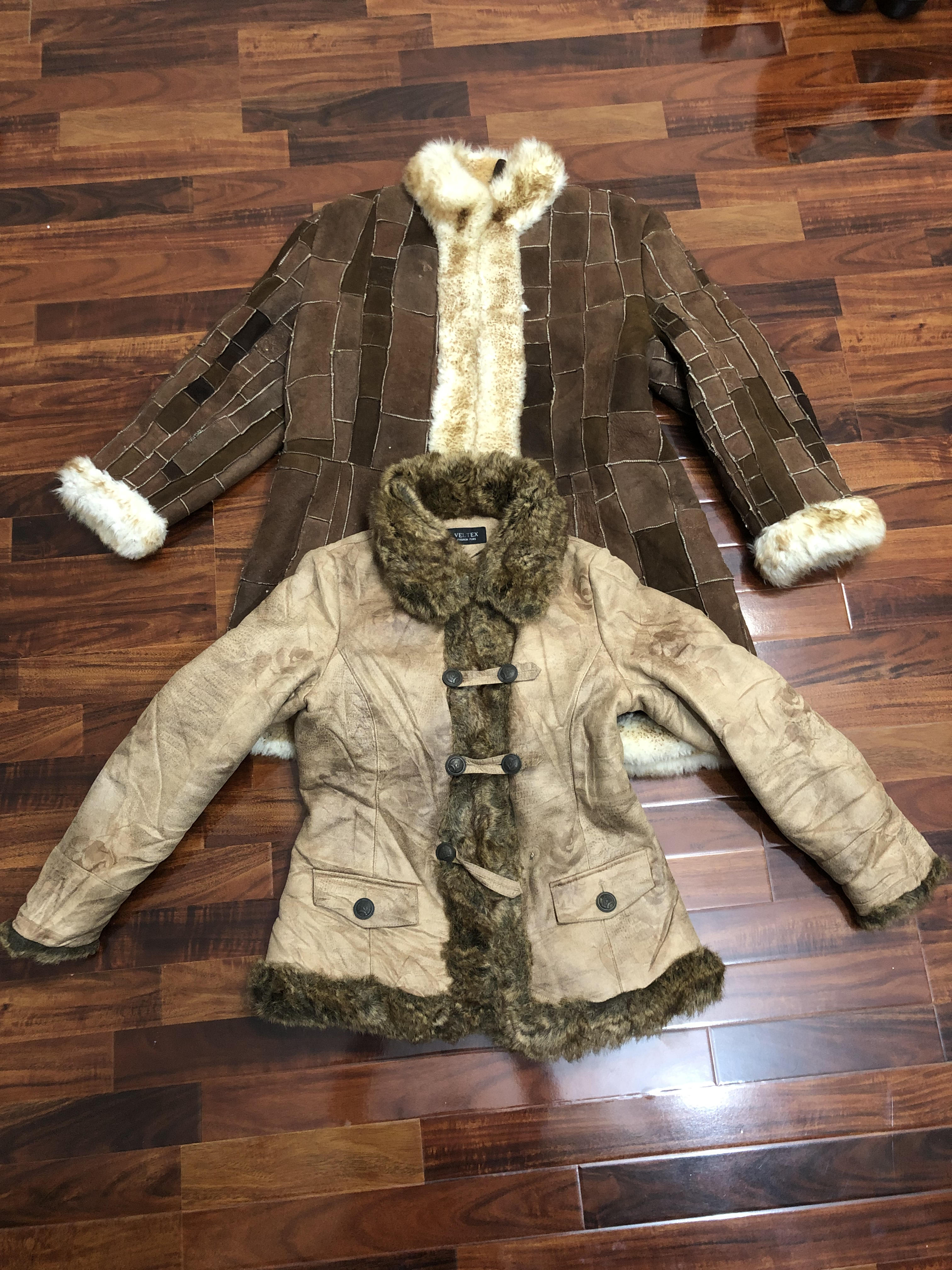 G0048 Manteau en Sherling Premium Y2K pour Femmes - 11 pièces
