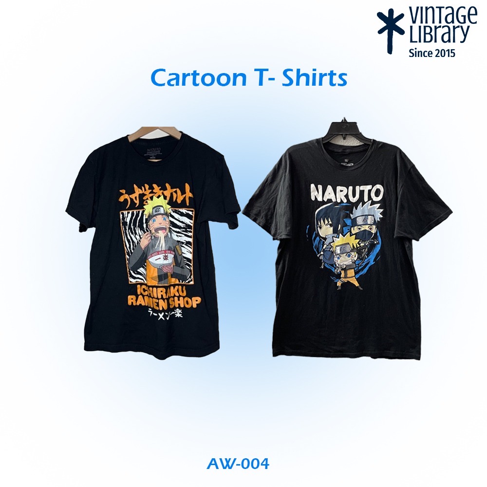 Herren T-Shirts mit Cartoon-Druck