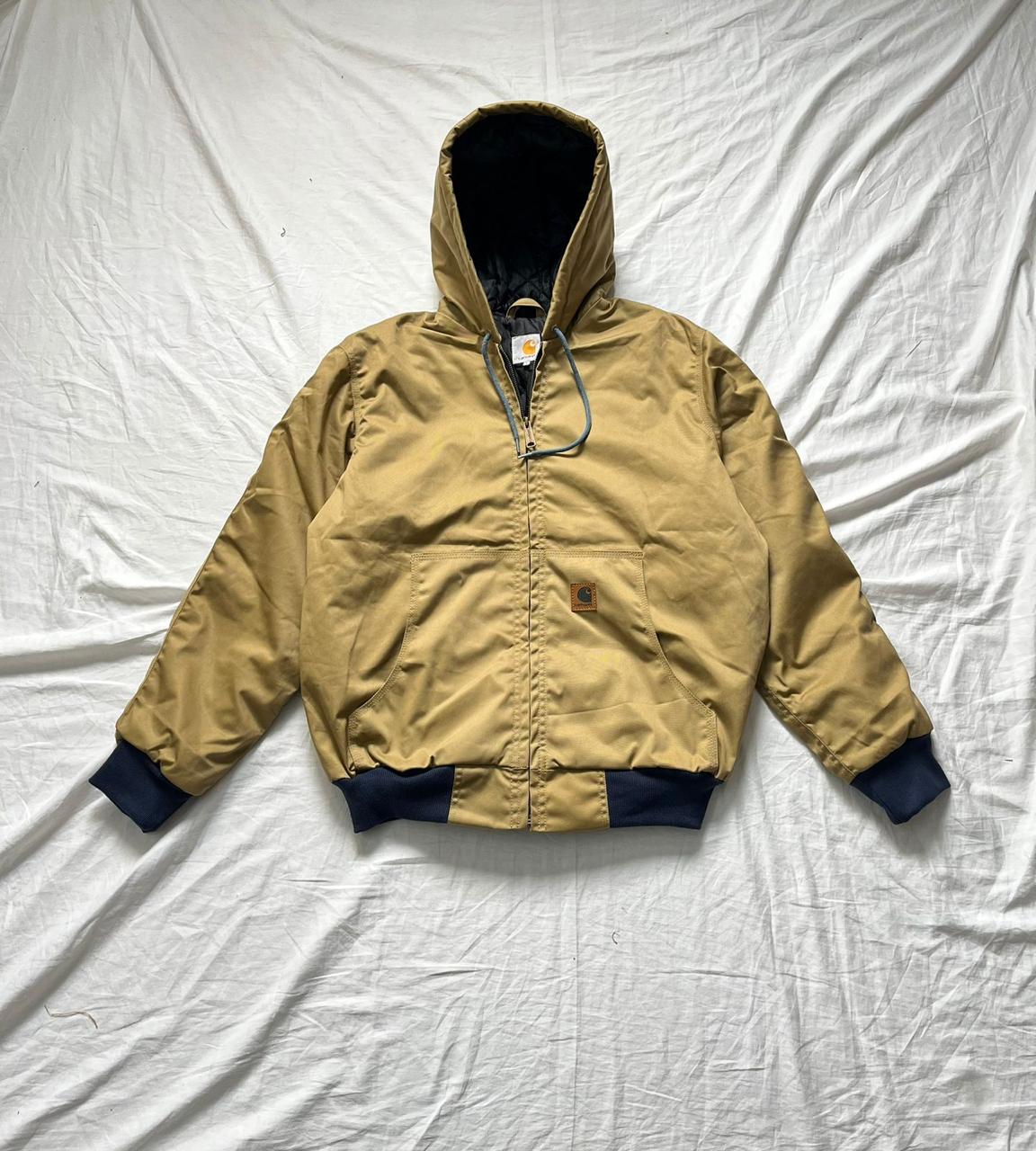 Vintage Carhartt Rework Style Beige Hoodies All Sizes - 15 pcs