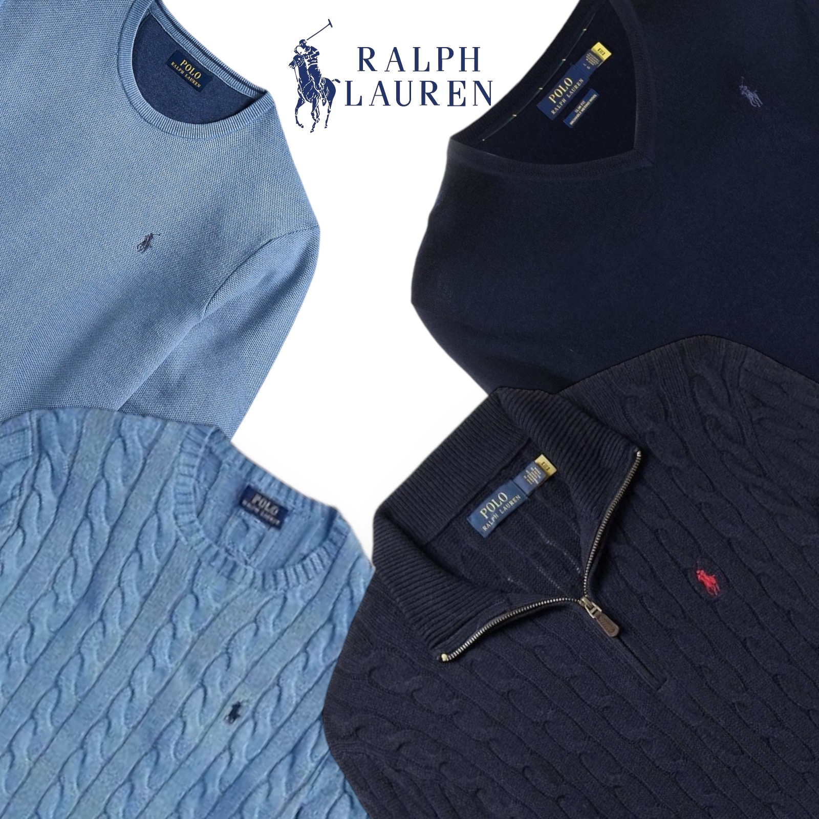 Ralph Lauren Pulls | 120 Pièces