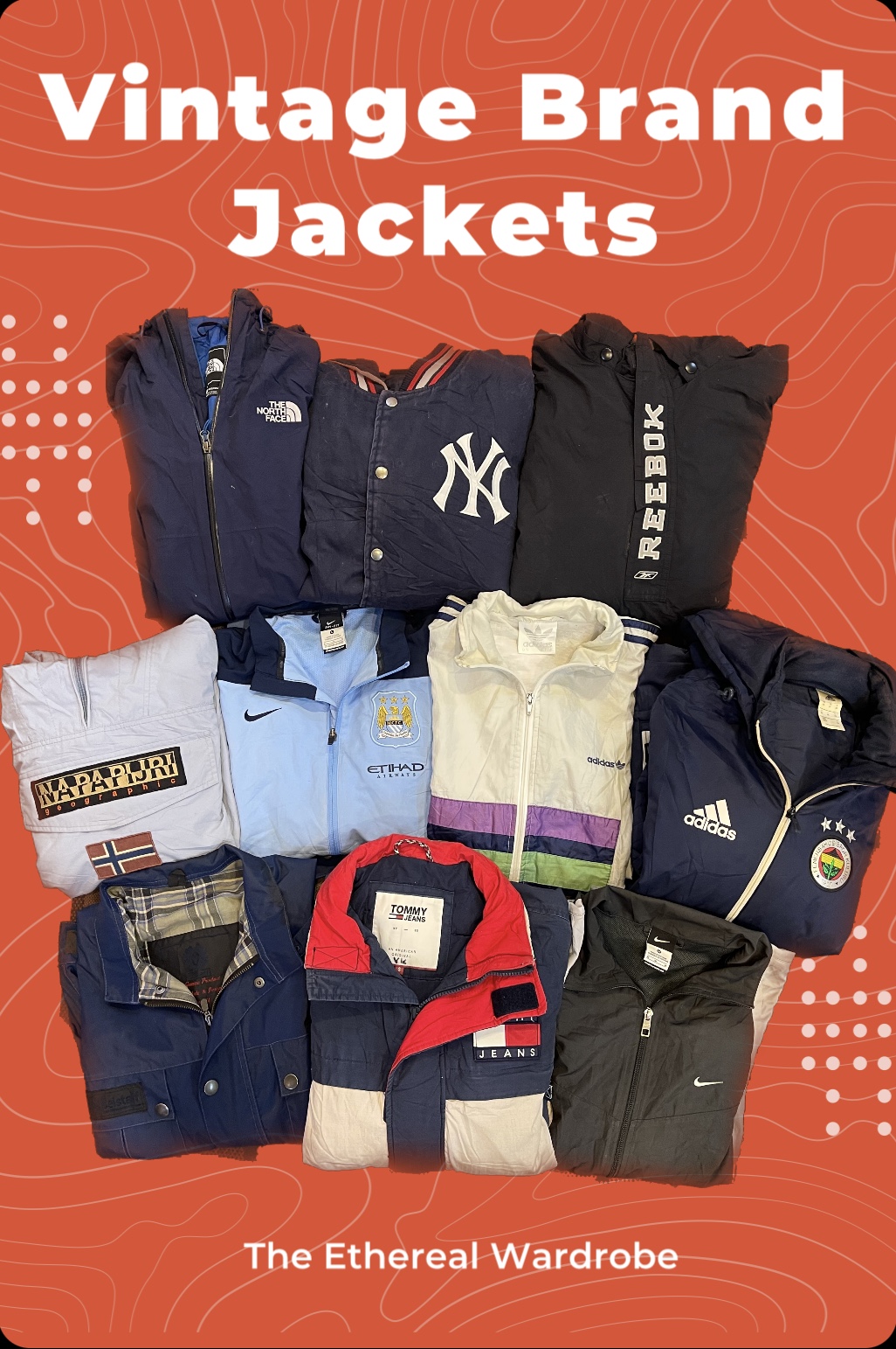 Premium Branded Jackets including Nike and North Face