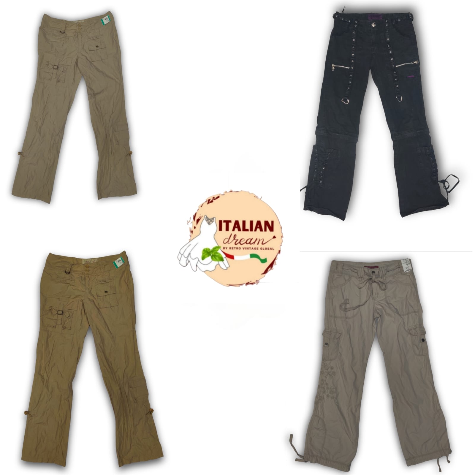 Pantalons cargo pour femmes