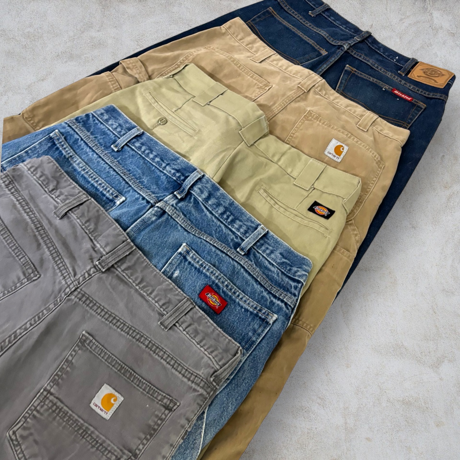 Carhartt & Dickies Mix Pants 20 Pcs (A26)