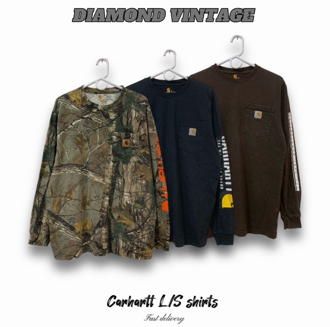 T-Shirt à manches longues Carhartt 25 pièces