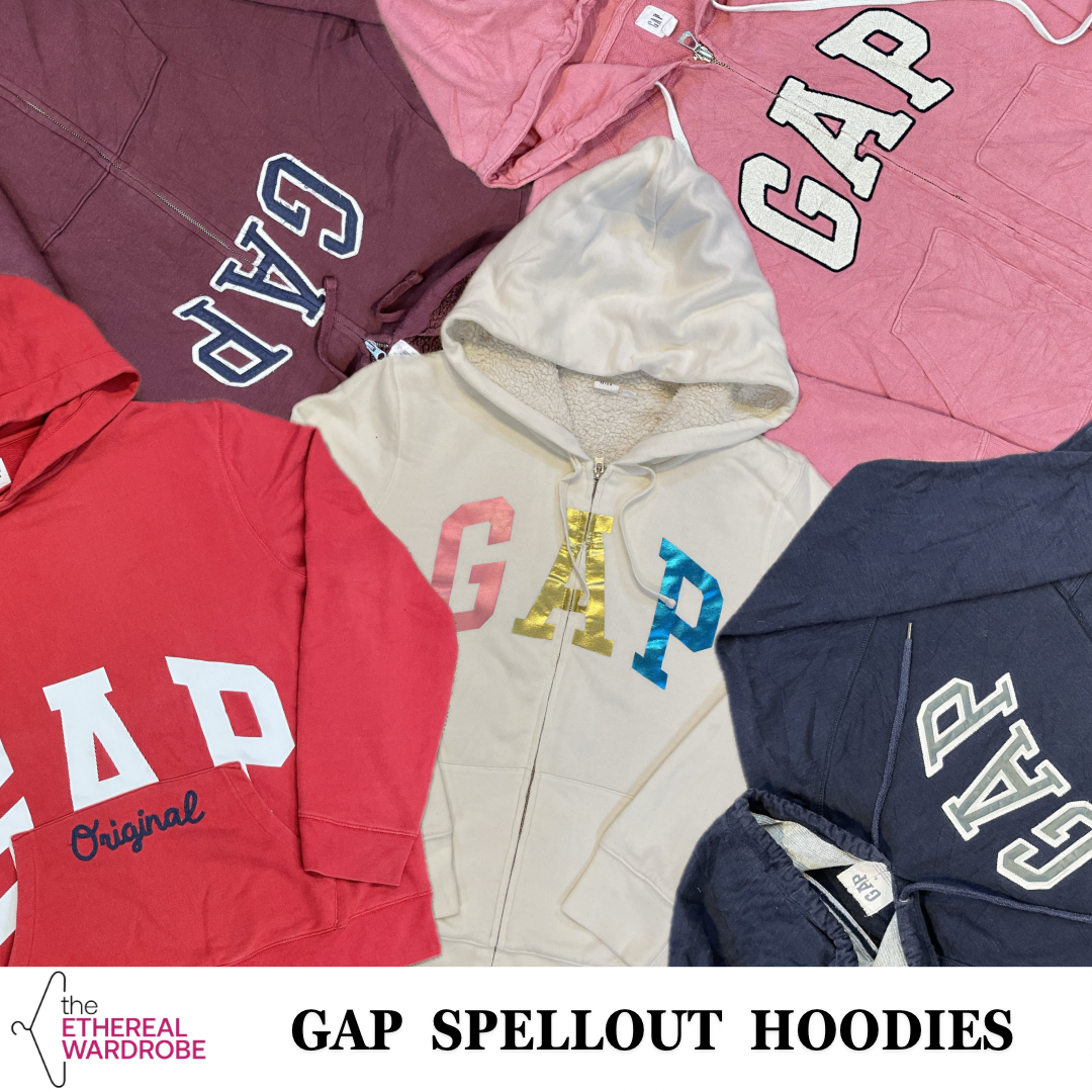 Gap Spellout Hoodies 12pcs