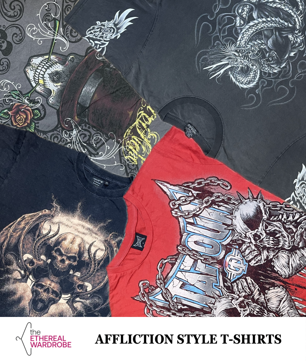 Affliction Style T-Shirts Including Tapout