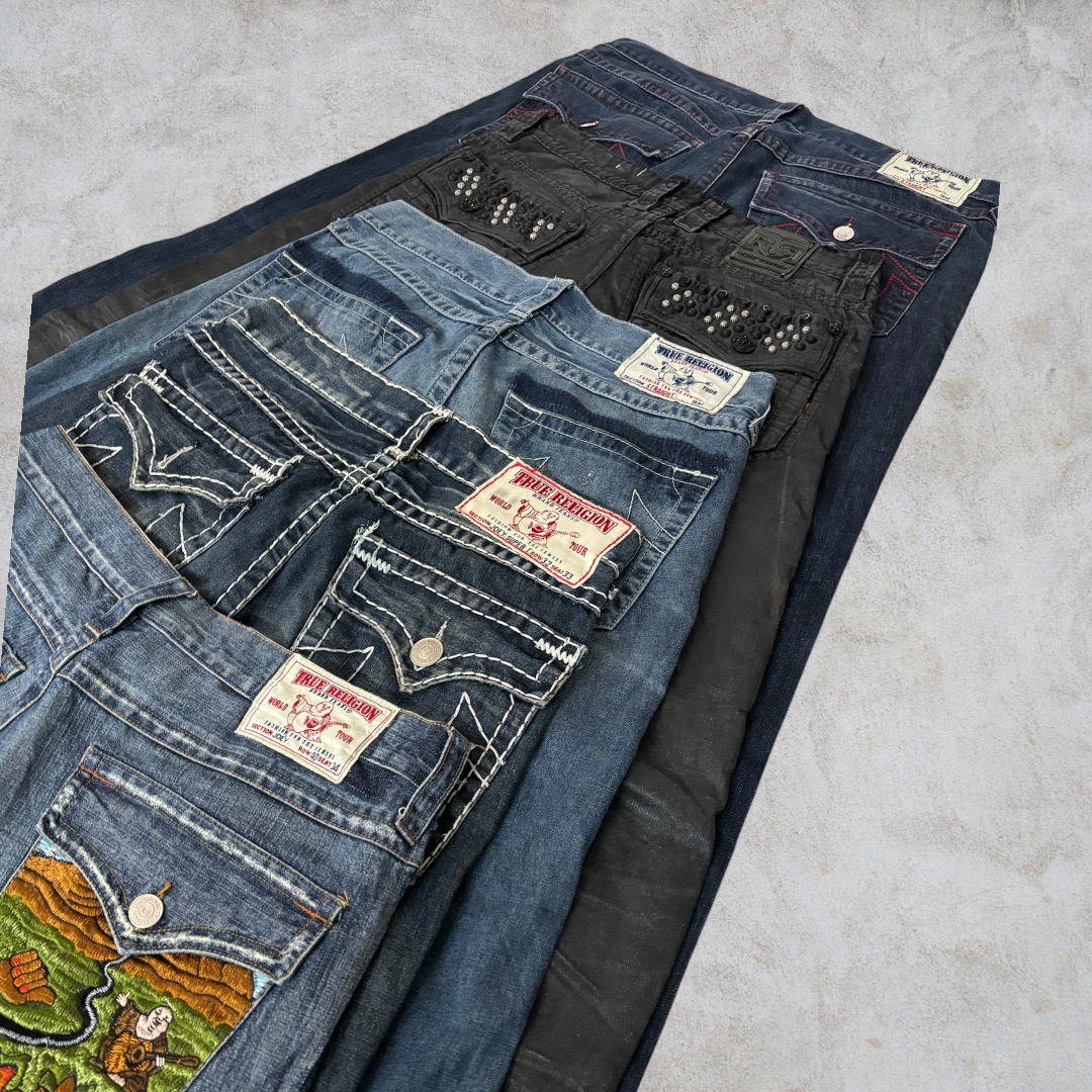 Jean Rock Revival pour hommes True Religion 20 pcs (A32)