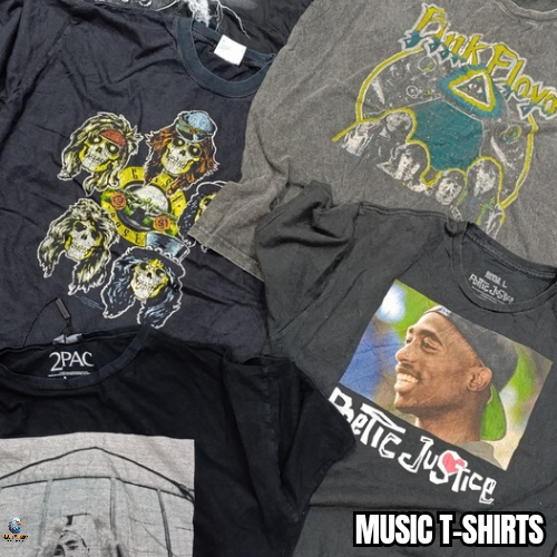 T-shirts de musique