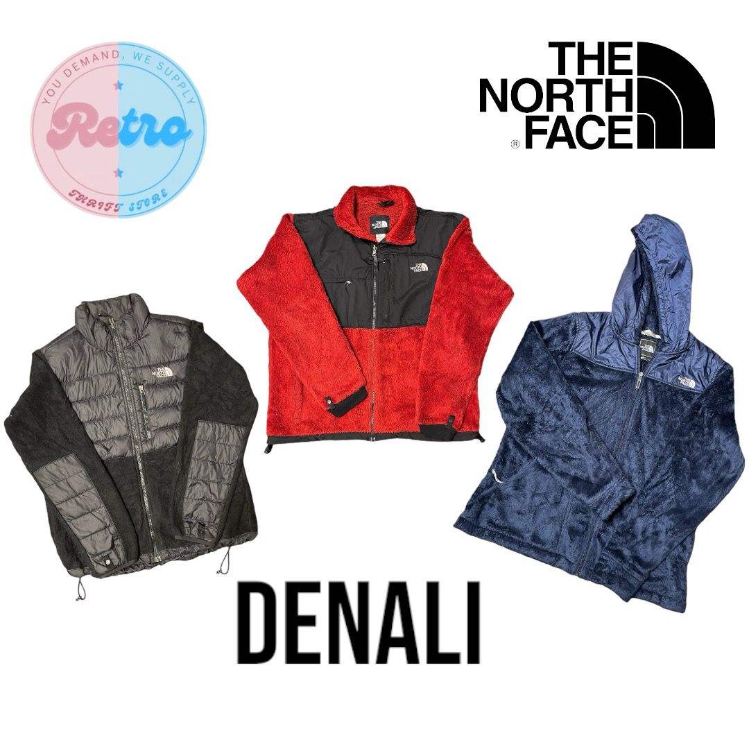 Les vestes Denali de The North Face.