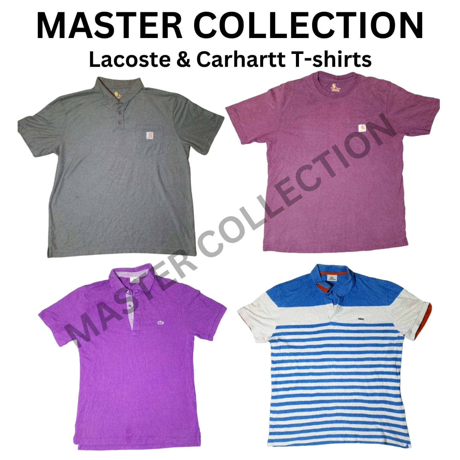 Carhartt and Lacoste T-shirts (R)