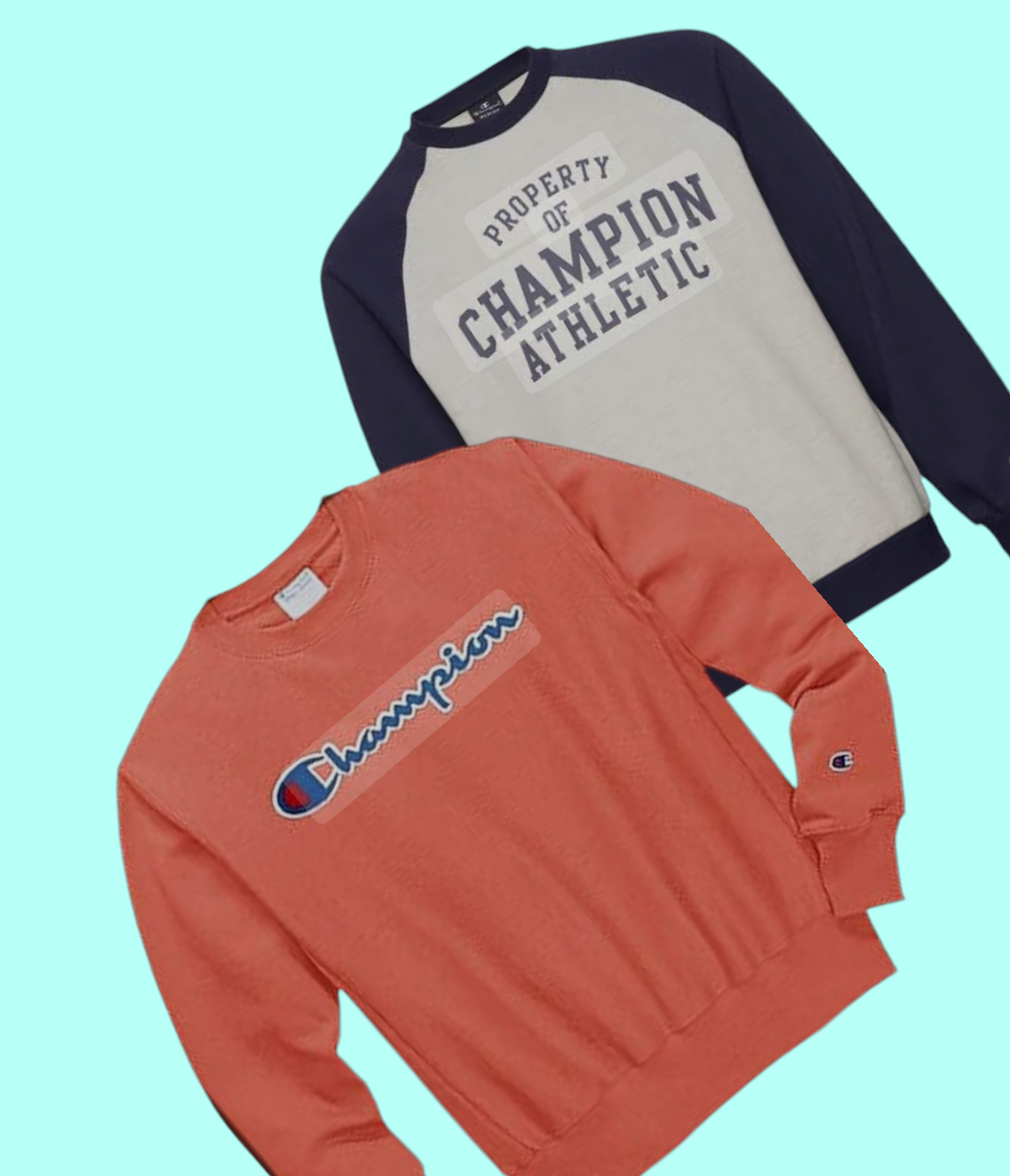 CHampion sweatshirts and 1/4 Zip 80 pieces