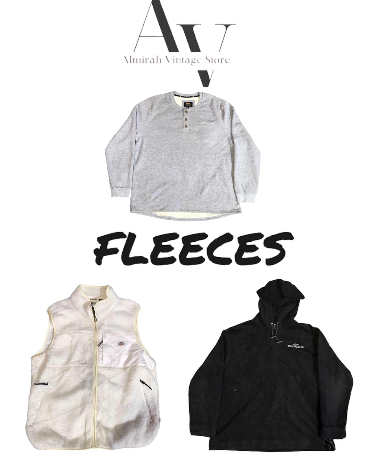 POLO, US POLO ASSN, DICKIES, LEE FLEECES