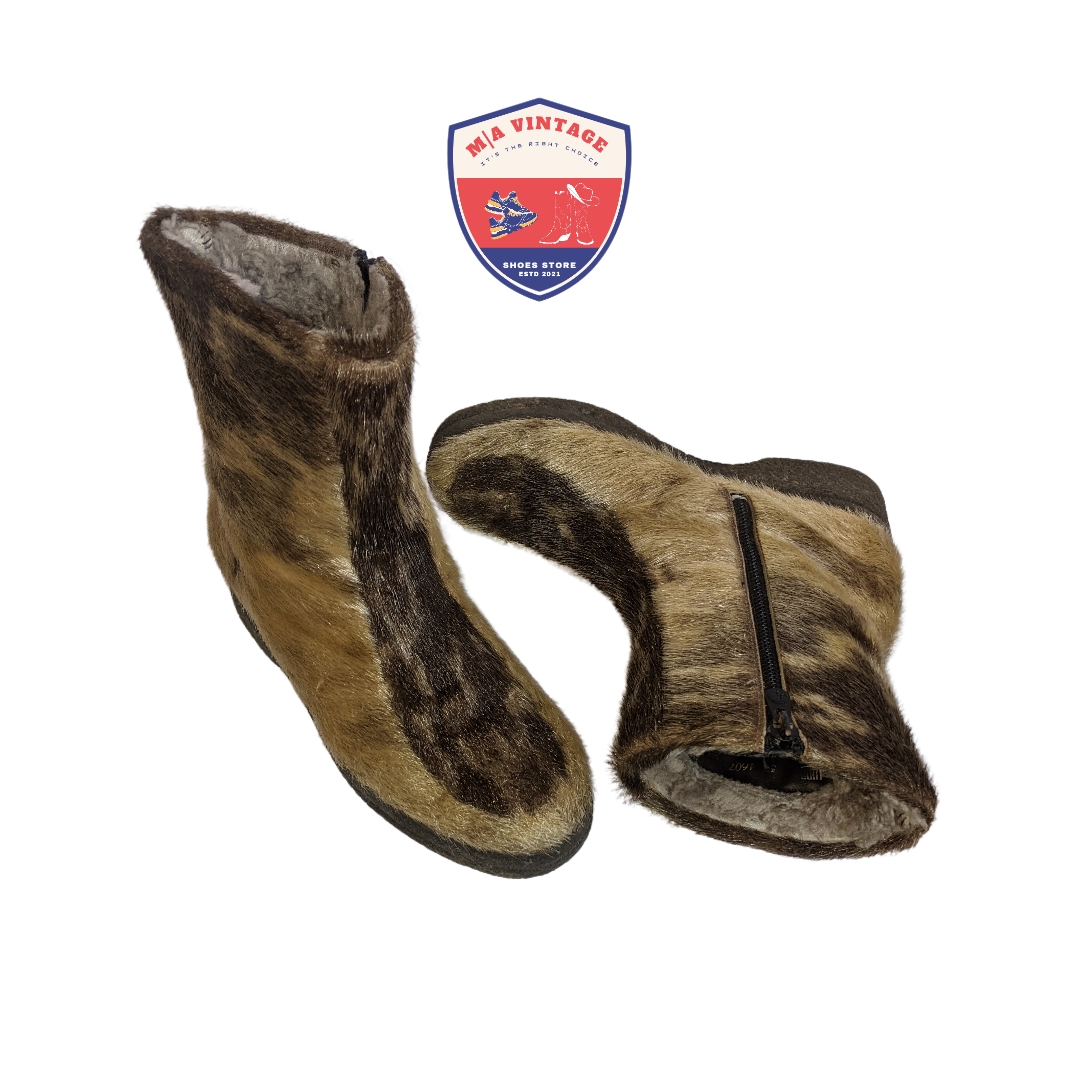 MV64# Vintage Fimbul Norwegian Reindeer Boots