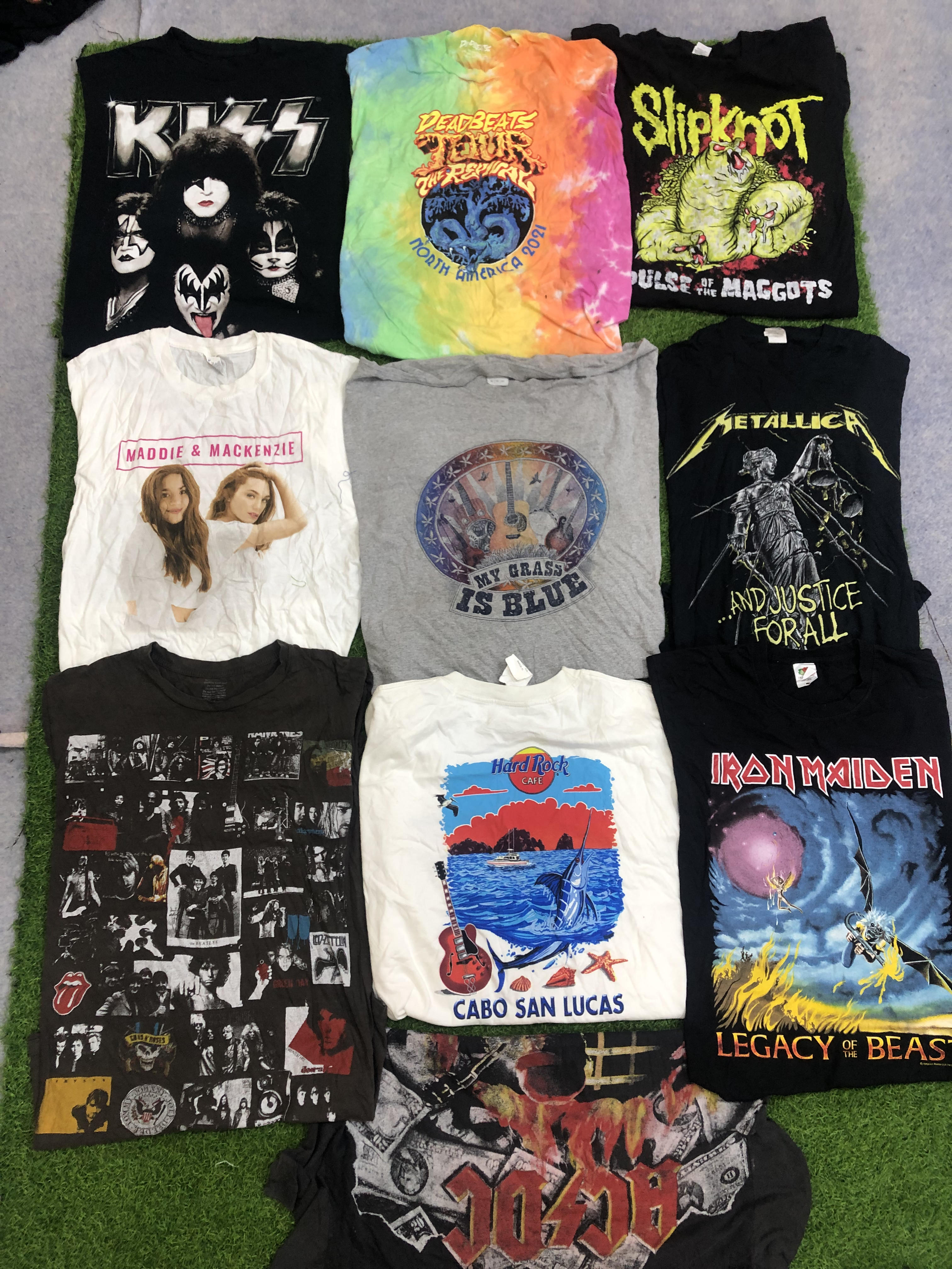 ヴィンテージミュージックTシャツ グレードA 100枚
