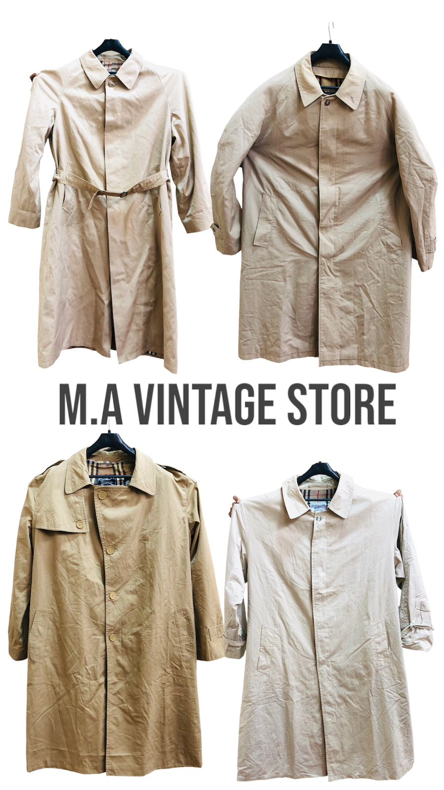 Burberry Trench Coat 10 Pcs (M.A005)