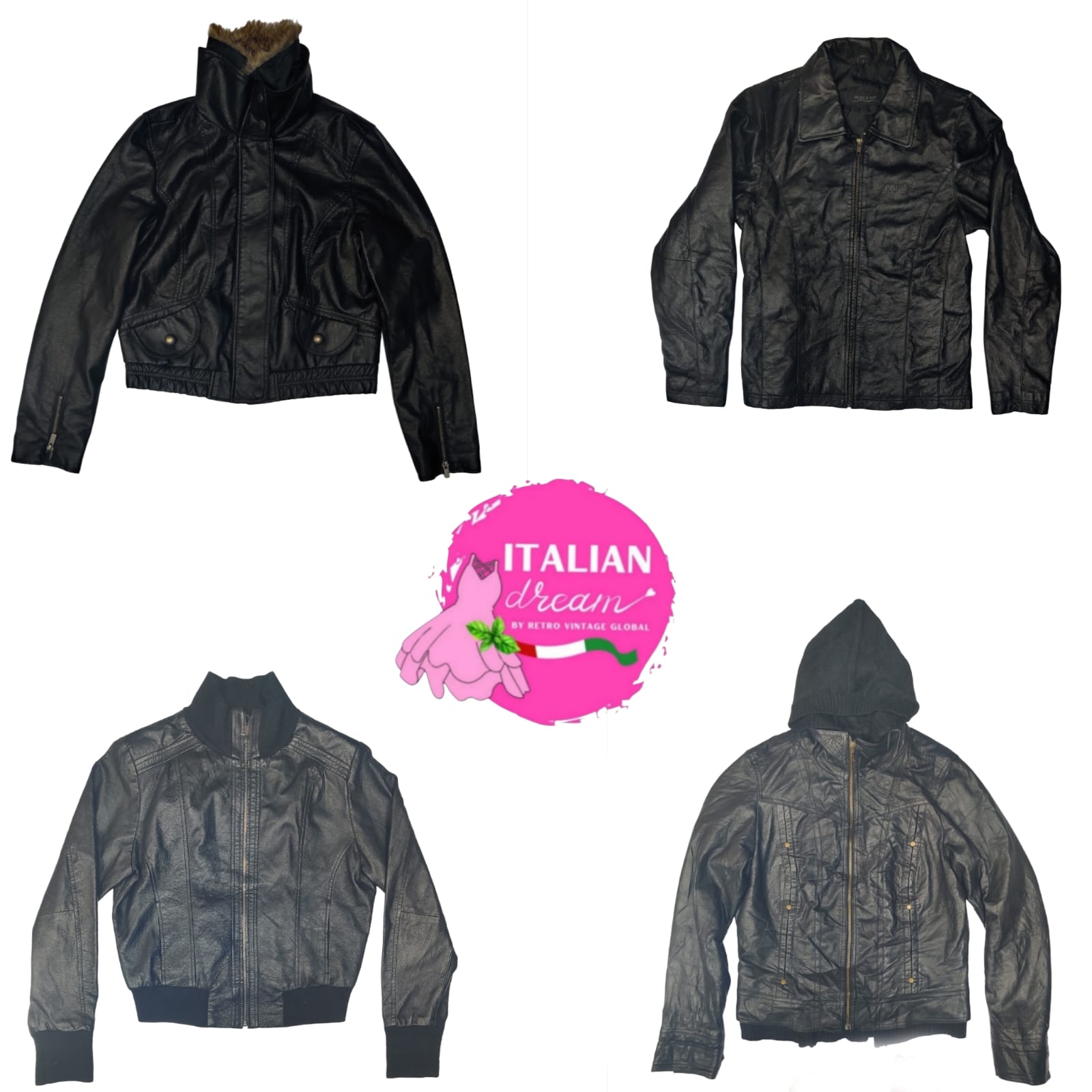 Le zip-up en cuir ultime Y2K