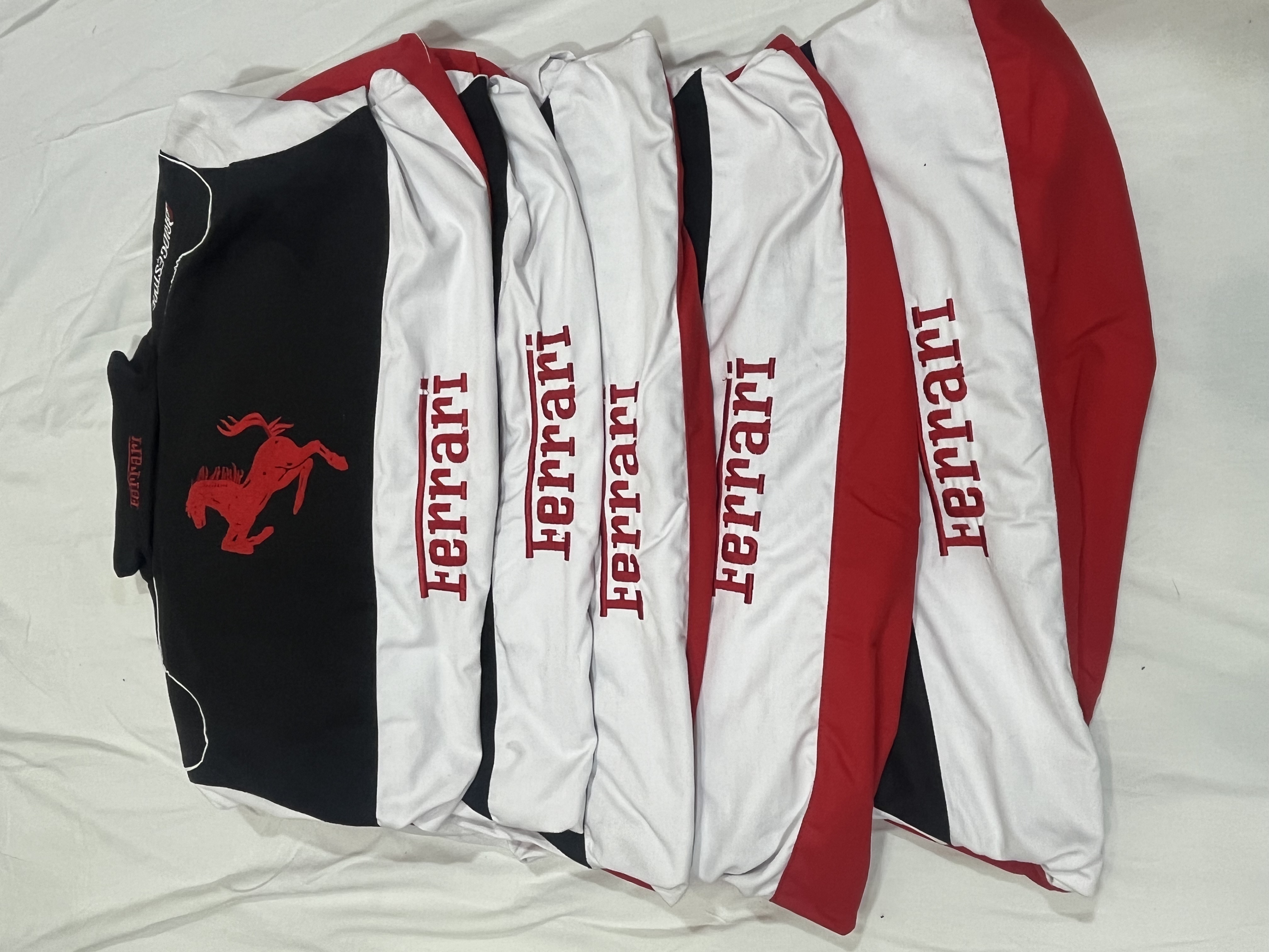 NASCAR Rework Style Ferrari Racing Jackets All sizes - 15 pcs