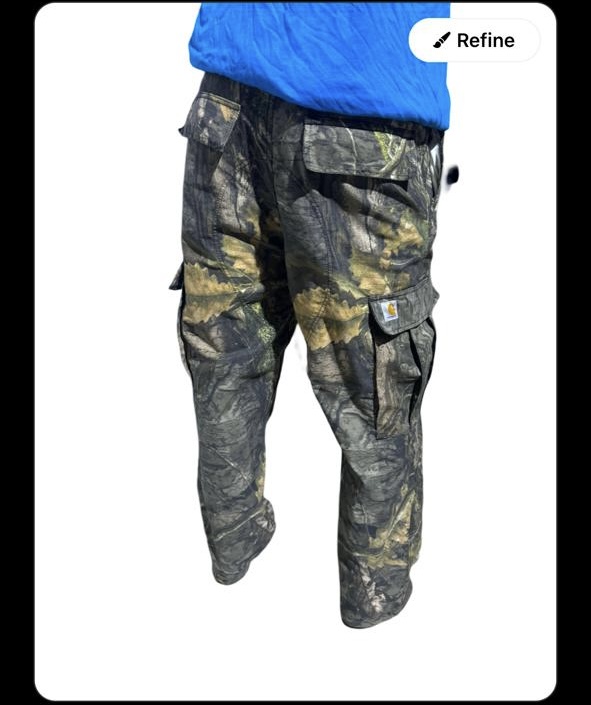 Pantalons cargo style Camo carhartt rework 50 pcs