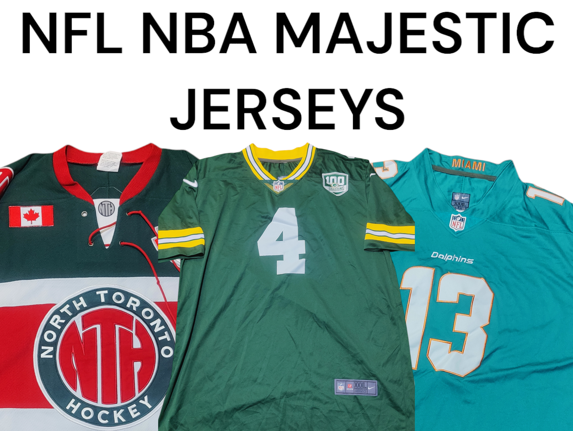 MAILLOTS NFL NHL