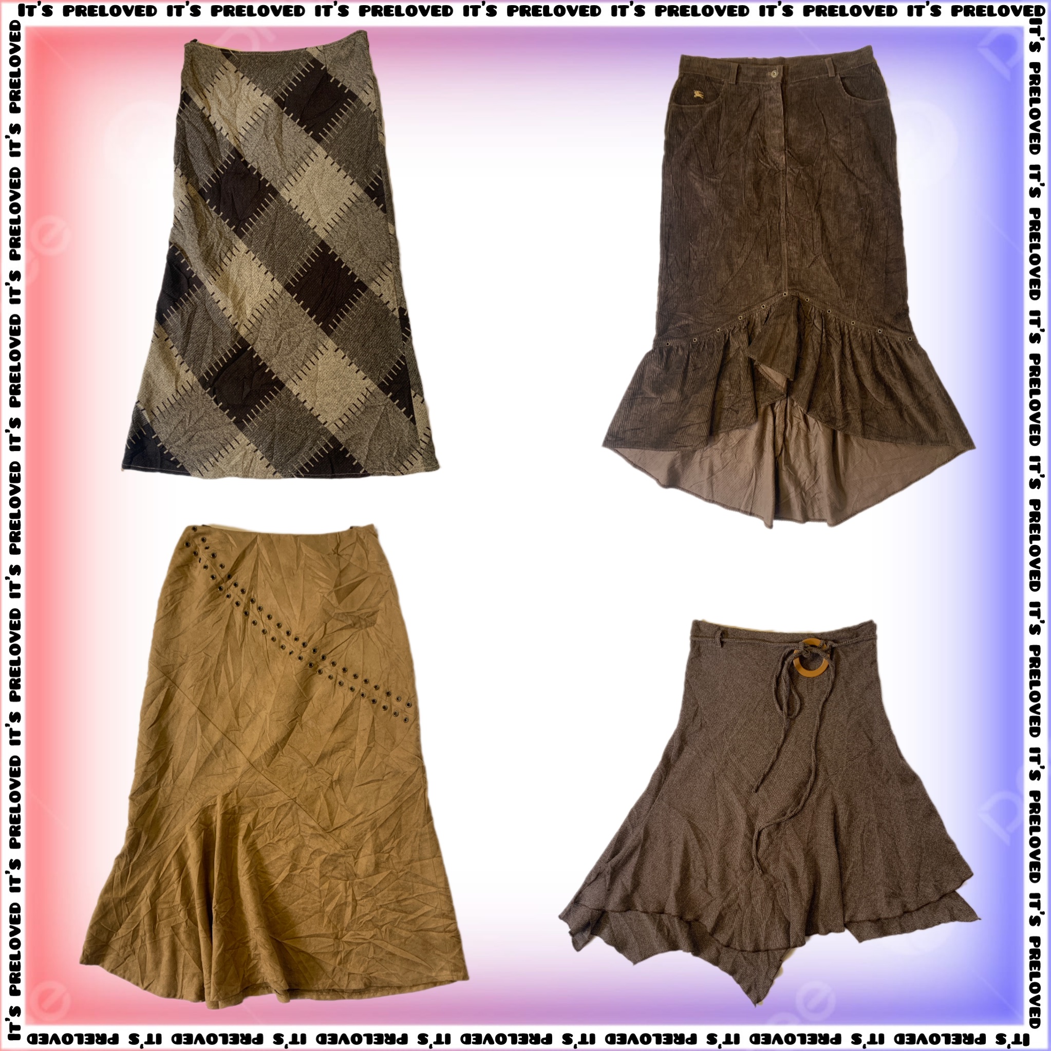 Boho Autumn Skirts Mix (SS-645)