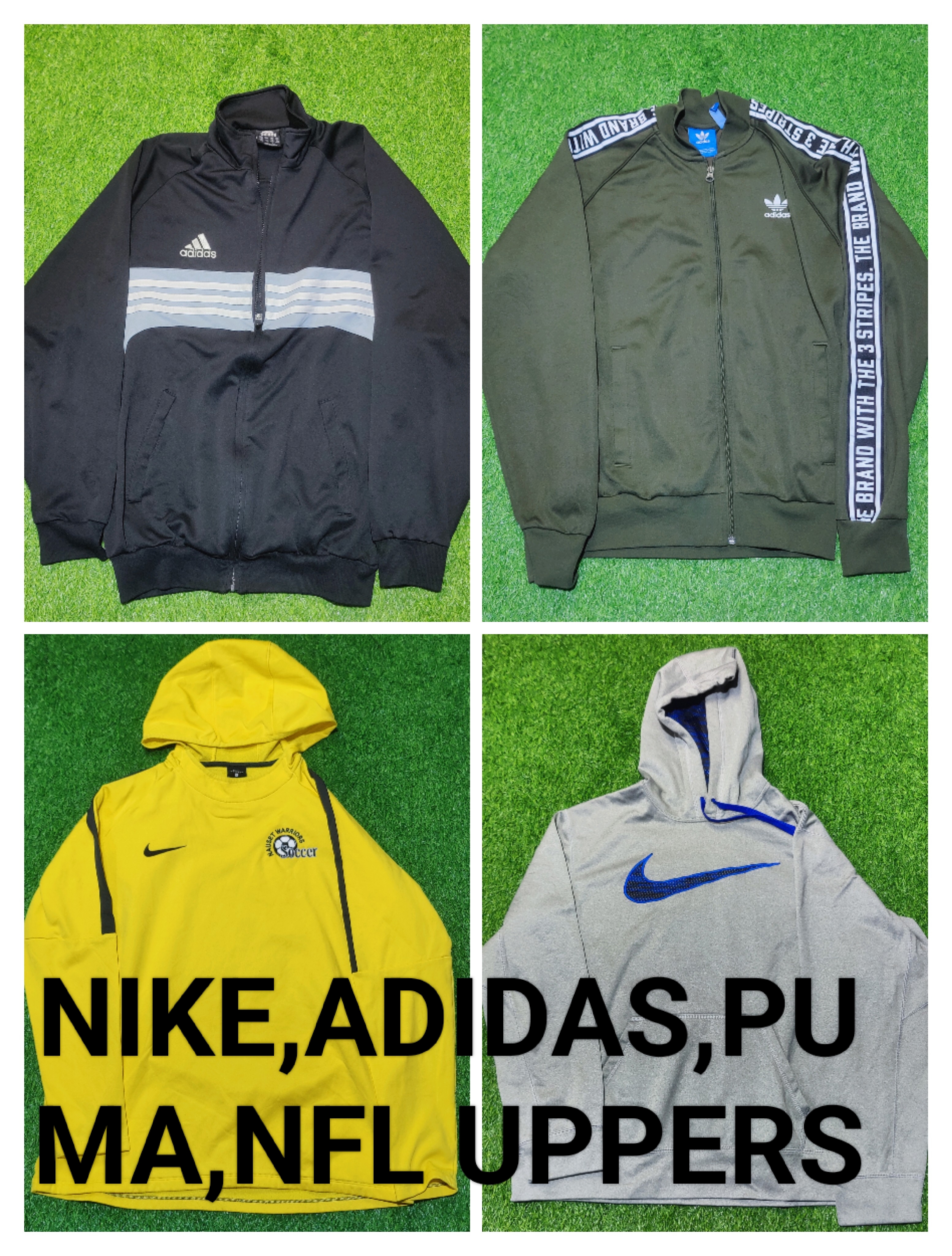 HAUTS DE TRACK MARQUES NFL, NIKE, ADIDAS, PUMA