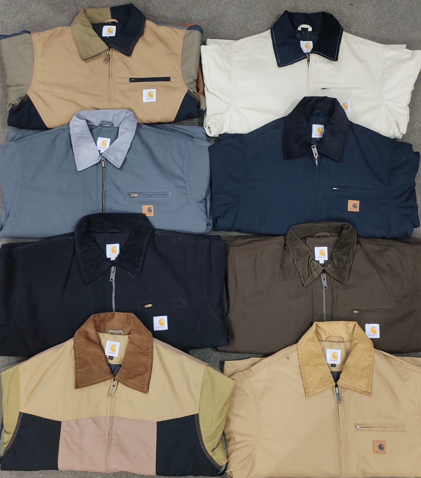 Vêtements de style carhartt à retravailler, 50 pièces