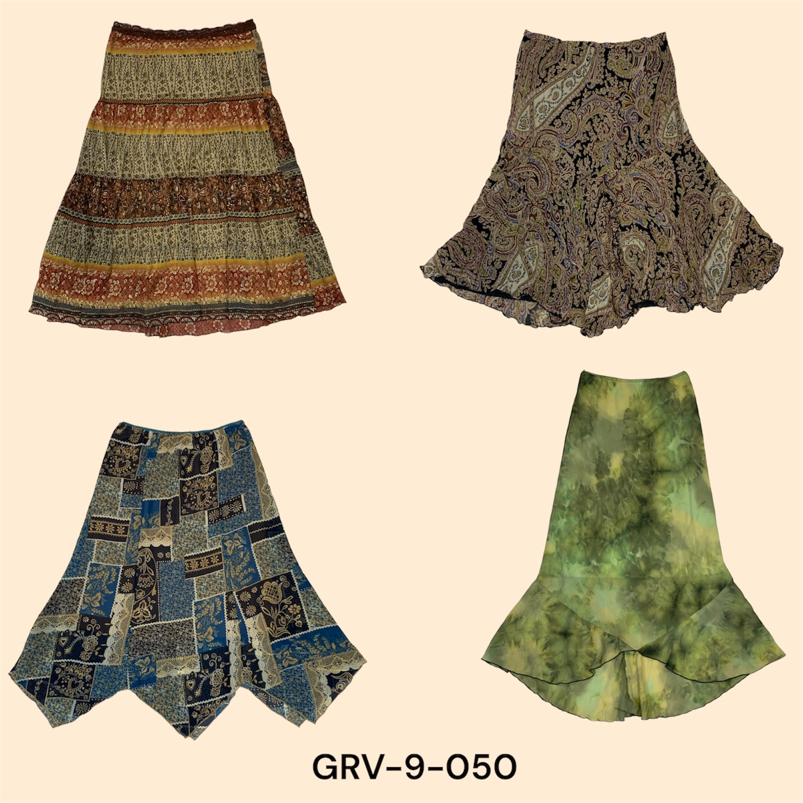 Y2K Poly Summer Skirts – Earthy Tones for Effortless Party Glam(grv-9-050)