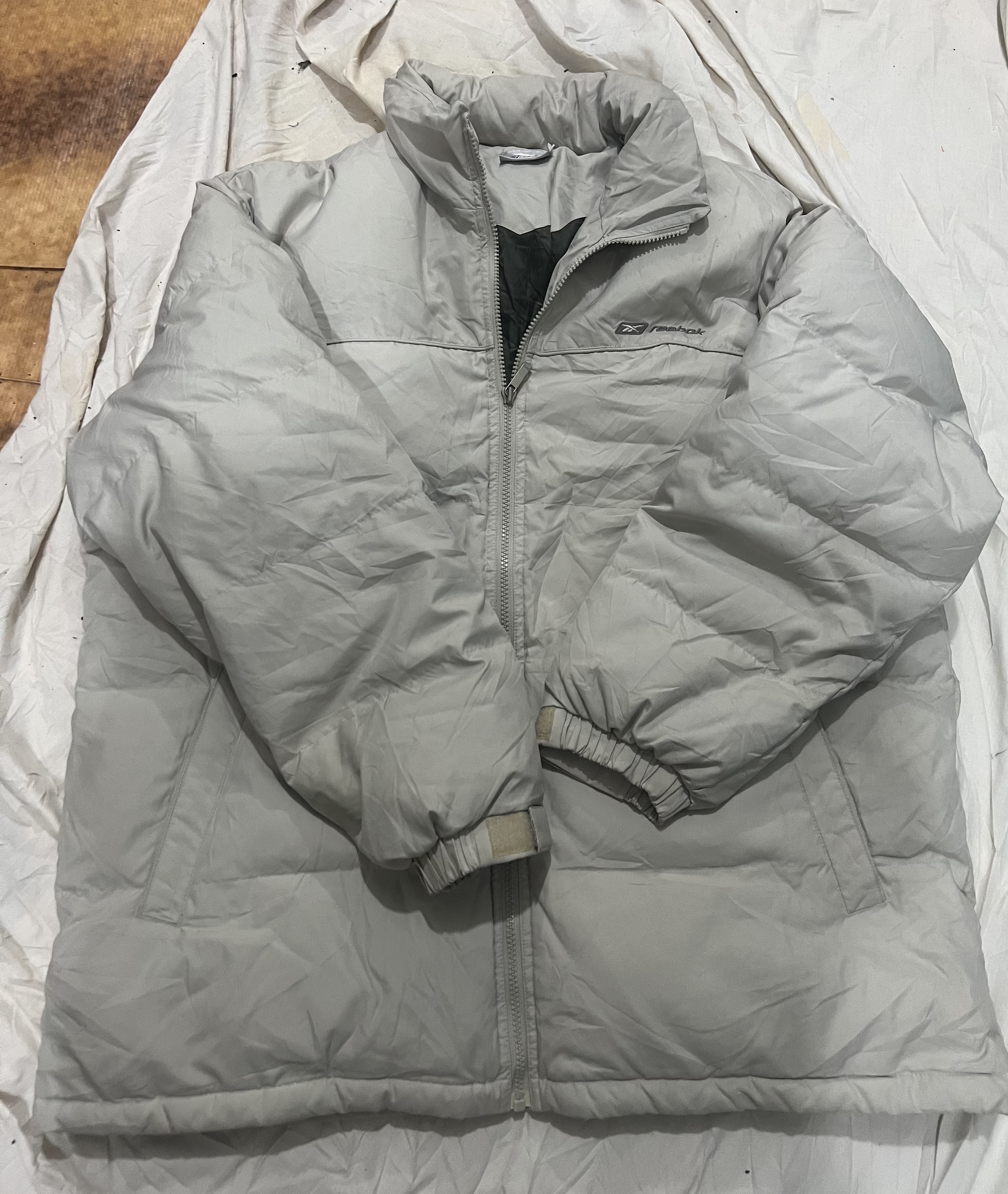 Reebok puffer jackets