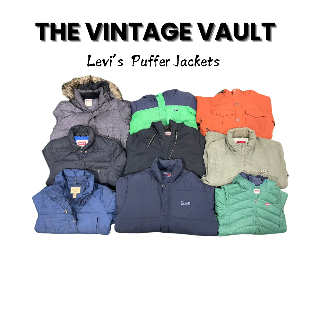 Levi's Puffer jacket 50 pcs