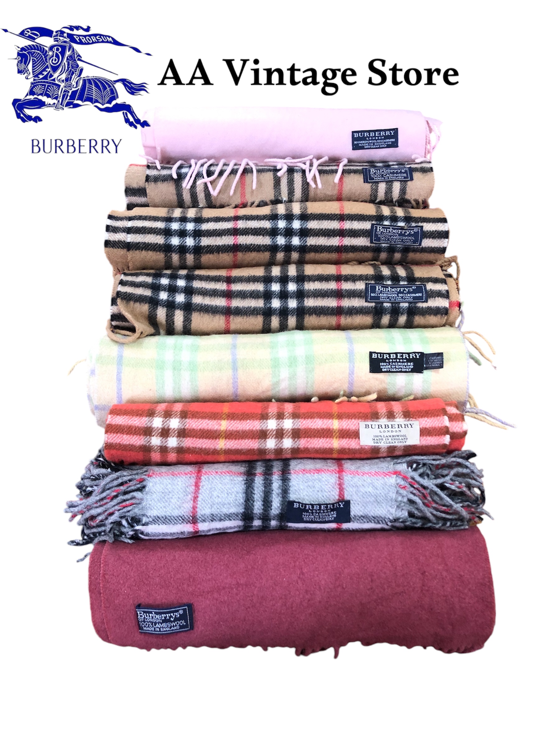 Y2k Burberry scarves Muffler