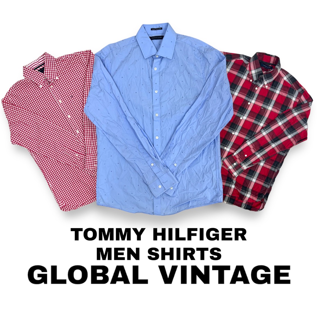 Tommy Hilfiger Herrenhemden - 10 Stück