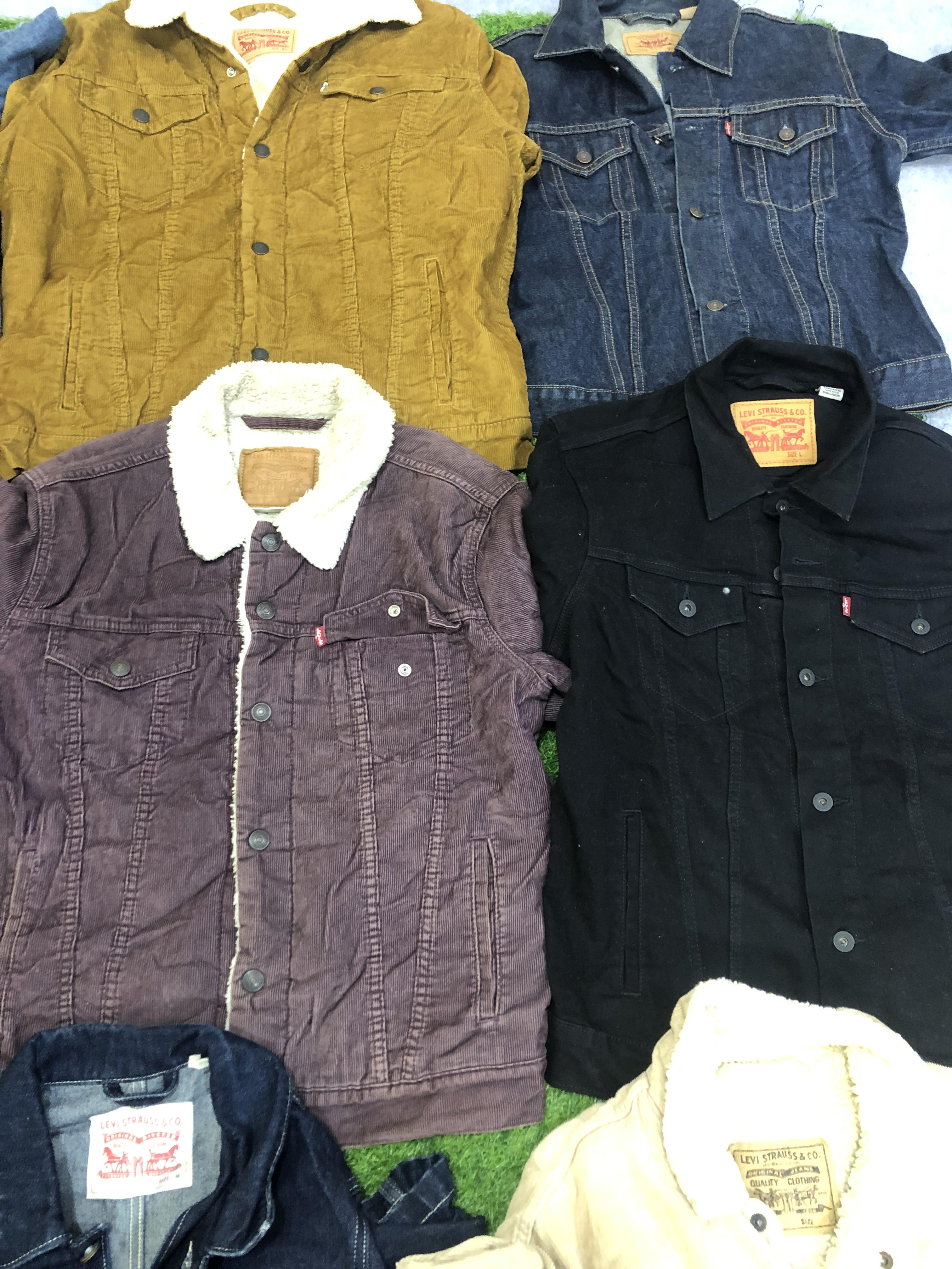 Levi's jackets Grade A 100 Pcs