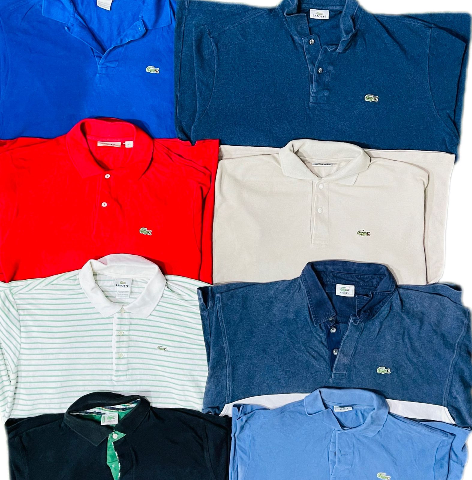 Lacoste t shirts 22 pcs