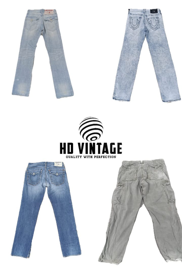 Jeans vintage True Religion pour hommes HD302 - 28 pièces