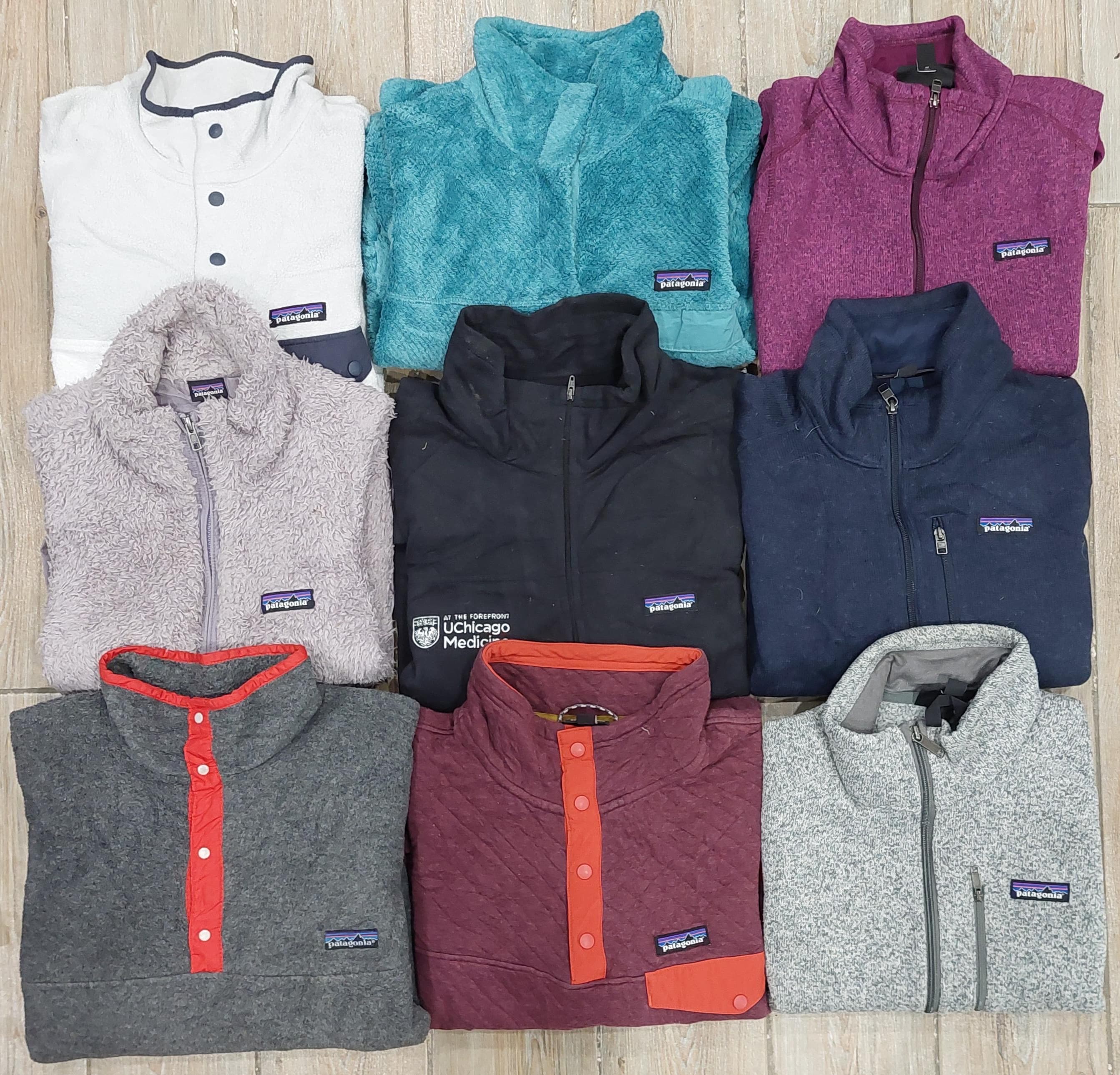 Branded Patagonia Fleece 20 Pieces Vintage Wholesale Marketplace Bulk Vintage Wholesale Fleek