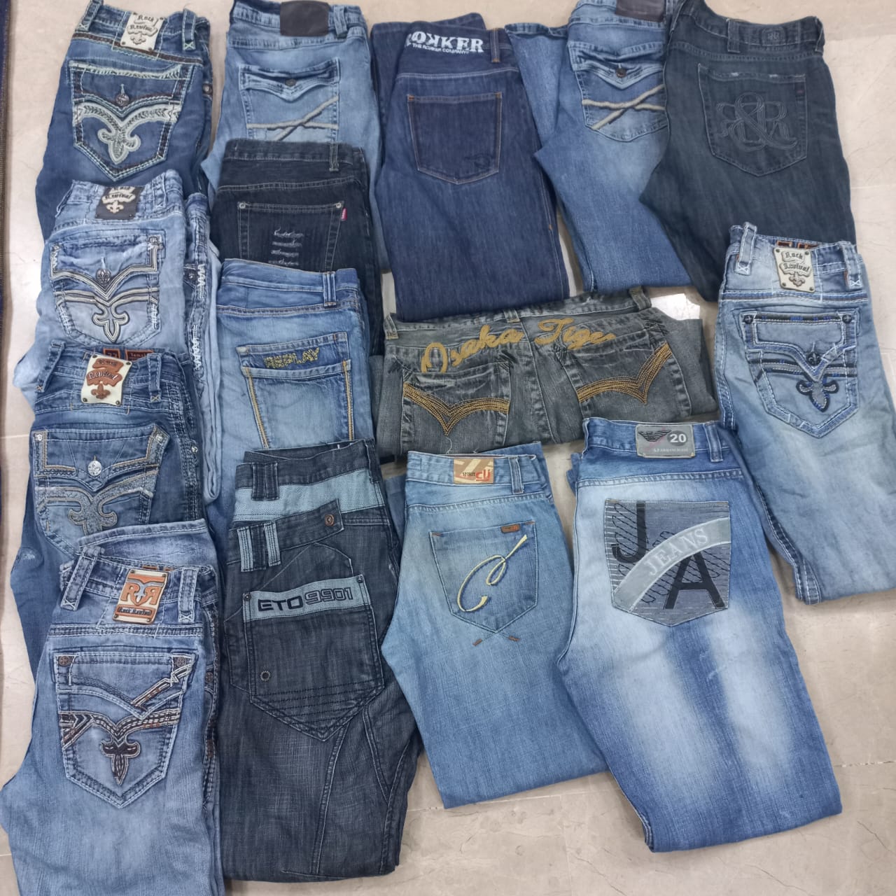 Mens rock revival and designer jeans ( QWW unit 15 )